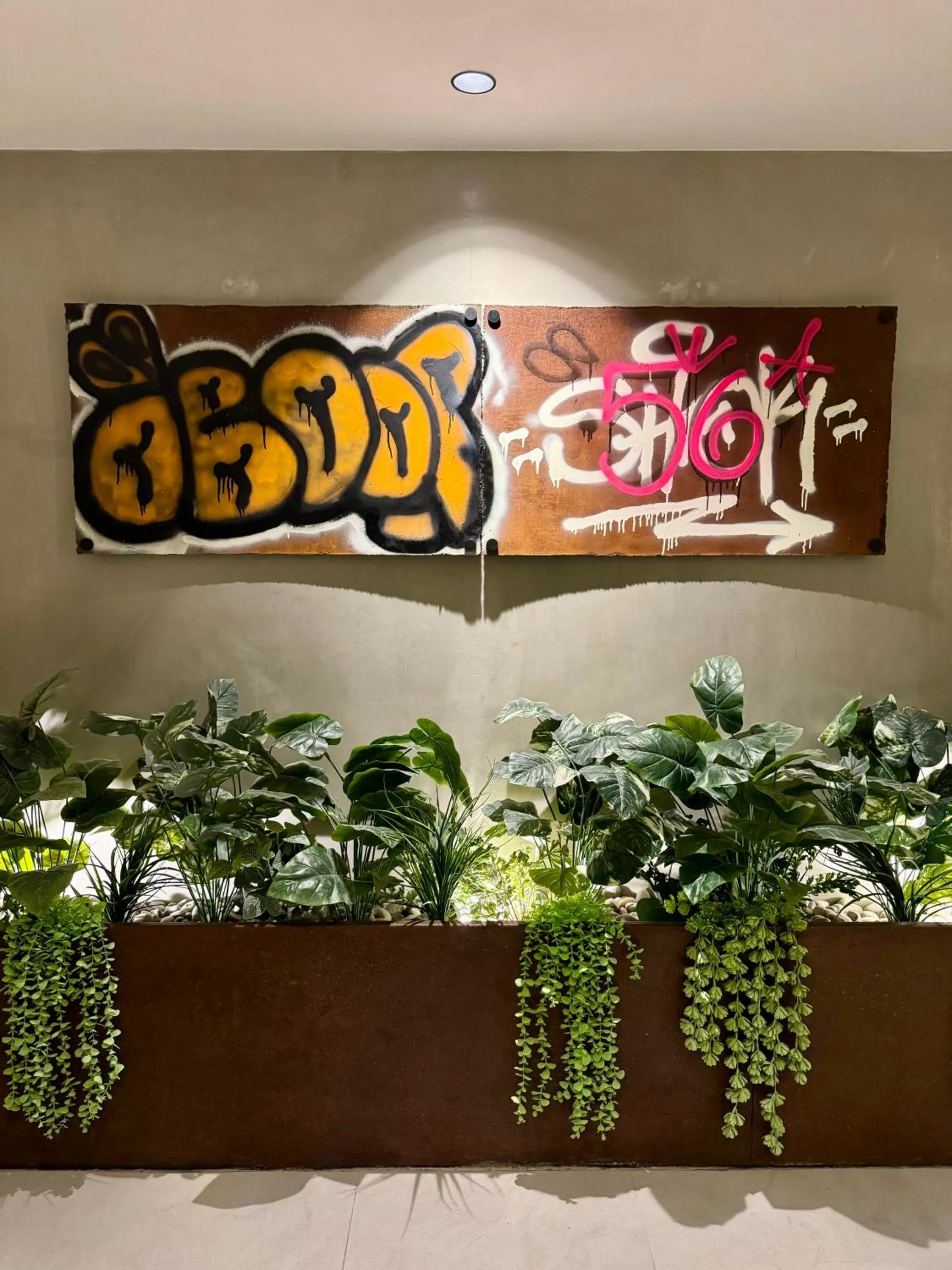 Decorative detail in Hotel Aló Degollado