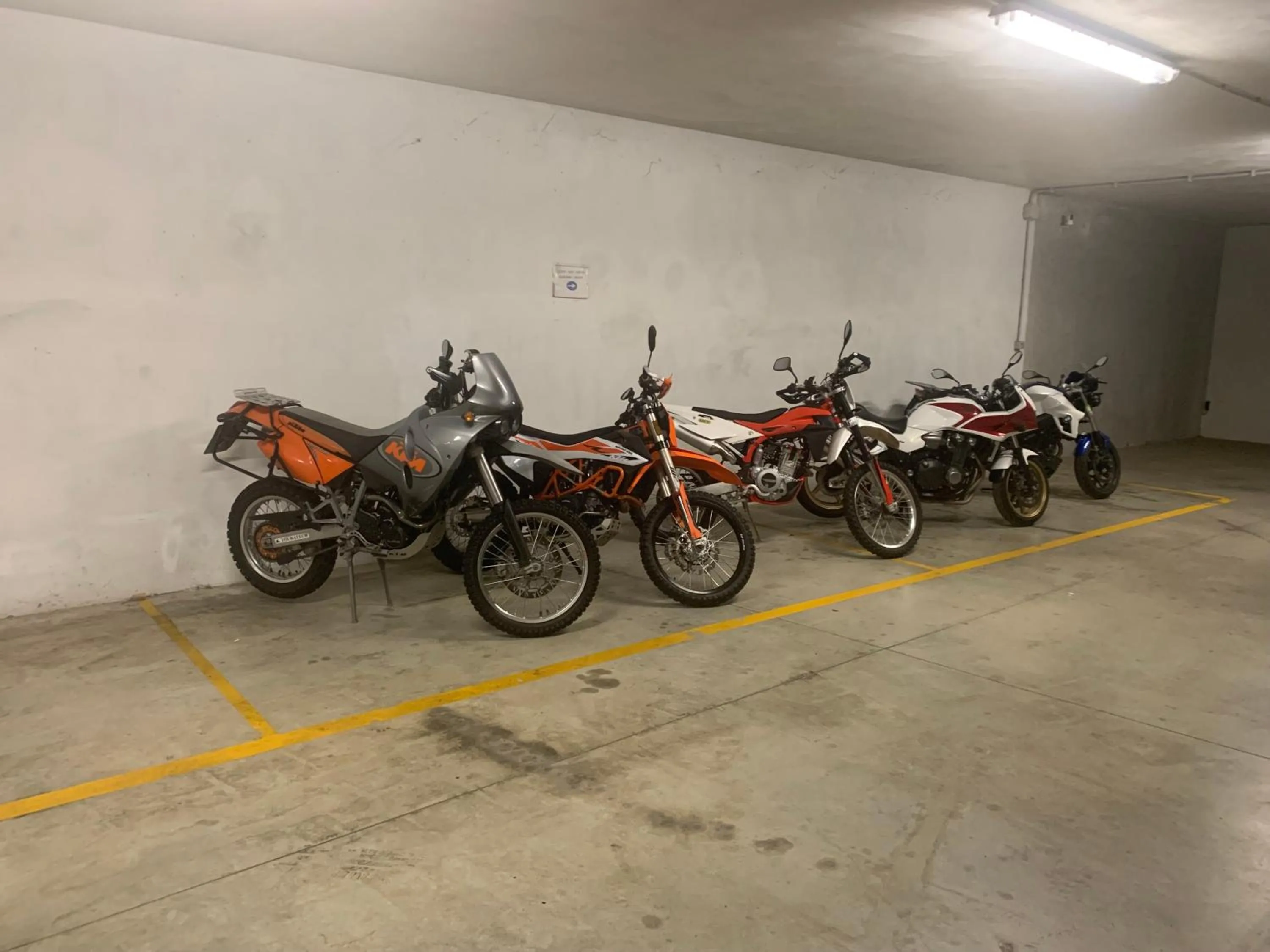 Parking in B&B Marzia