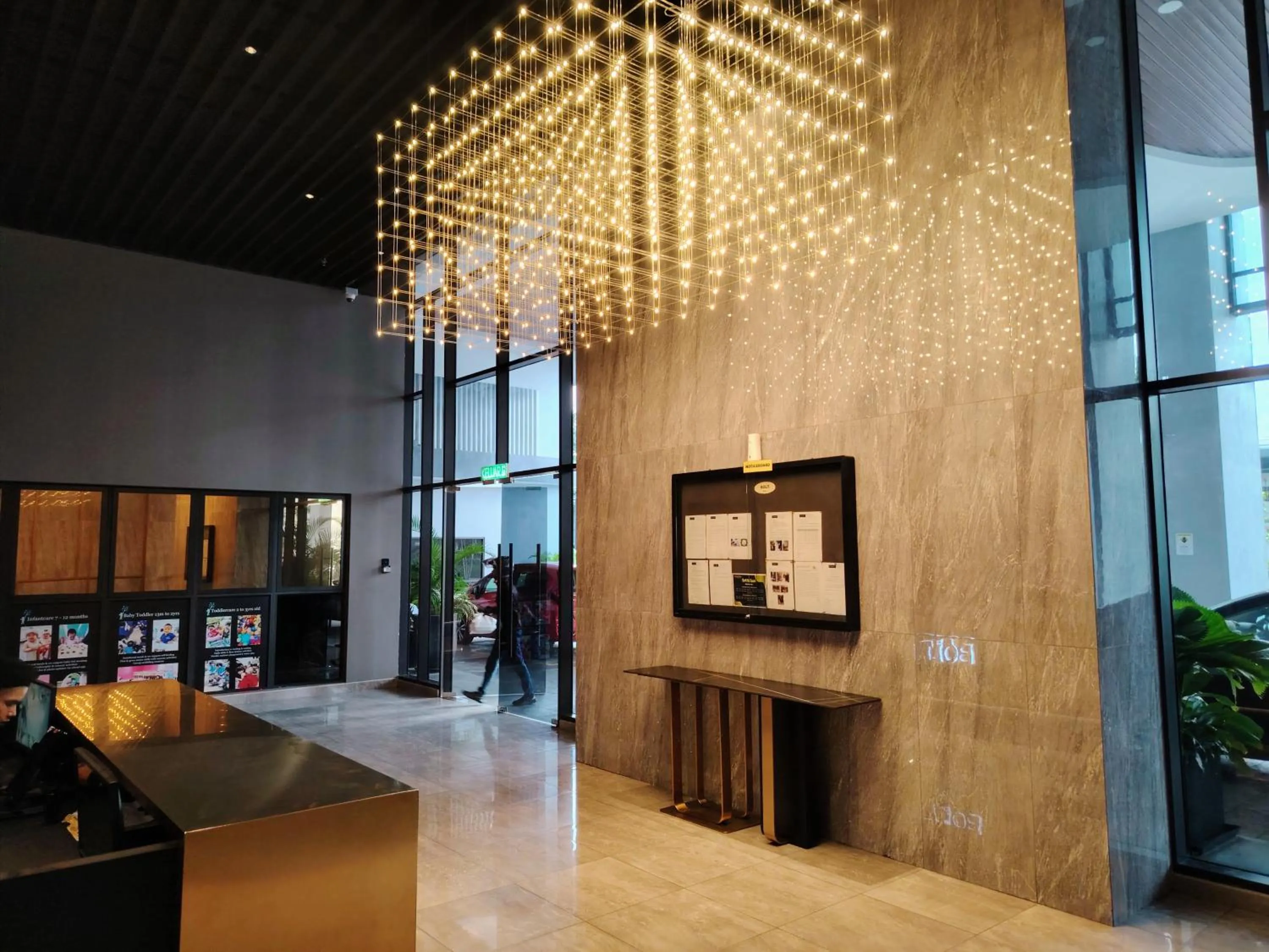 Facade/entrance in Trion Residence Kuala Lumpur by Luxe