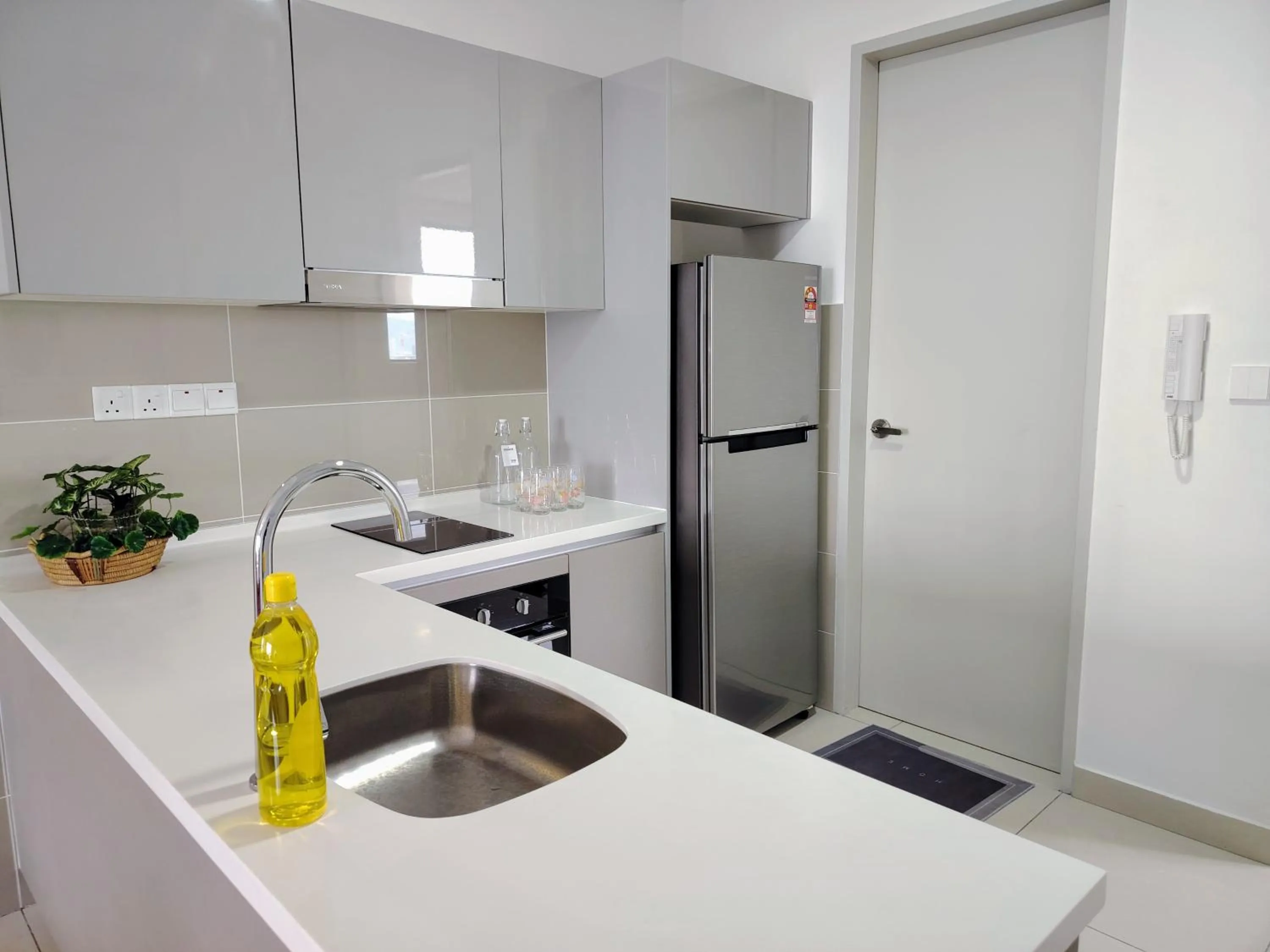 Kitchen or kitchenette in Trion Residence Kuala Lumpur by Luxe