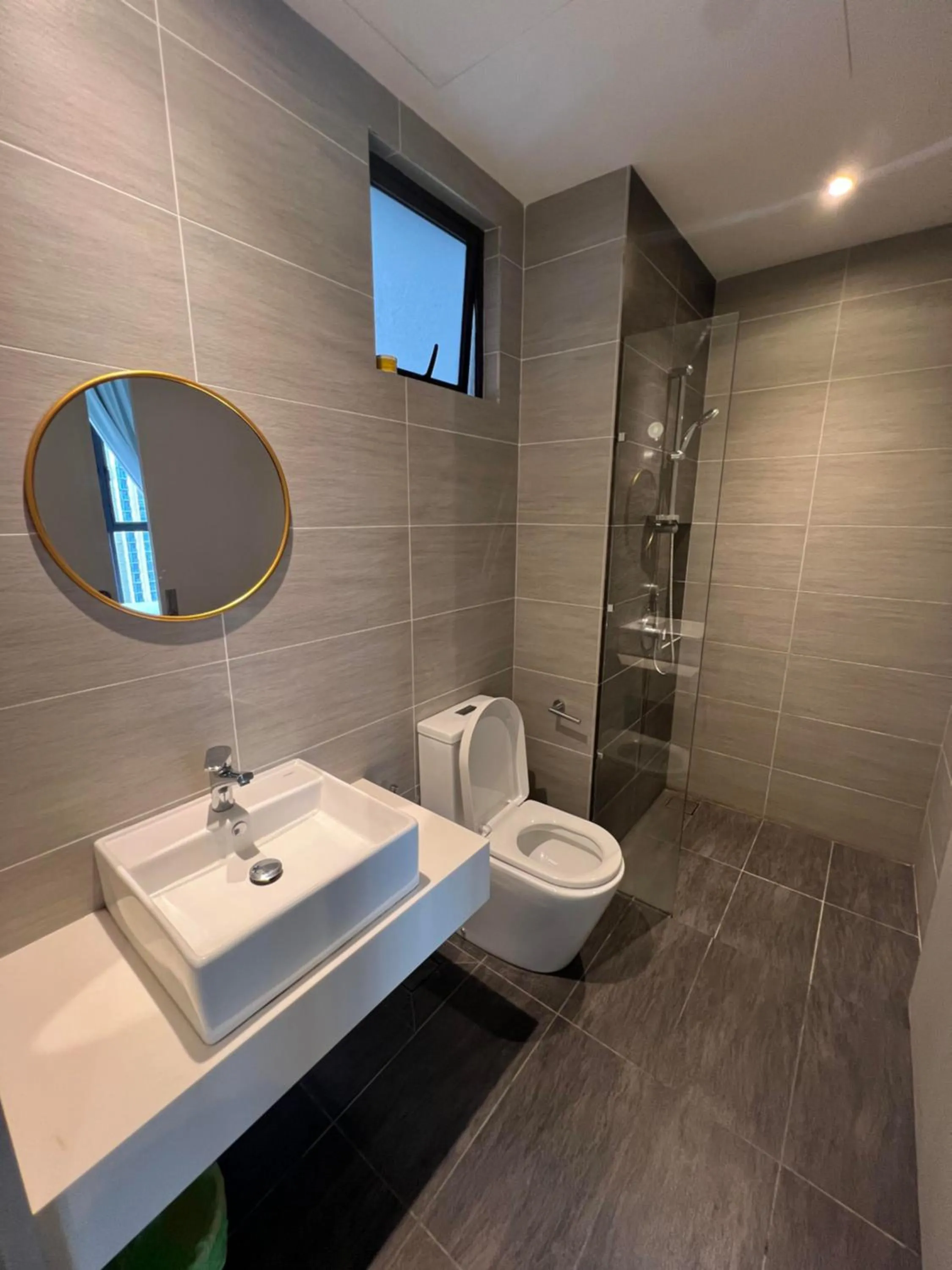 Shower in Trion Residence Kuala Lumpur by Luxe