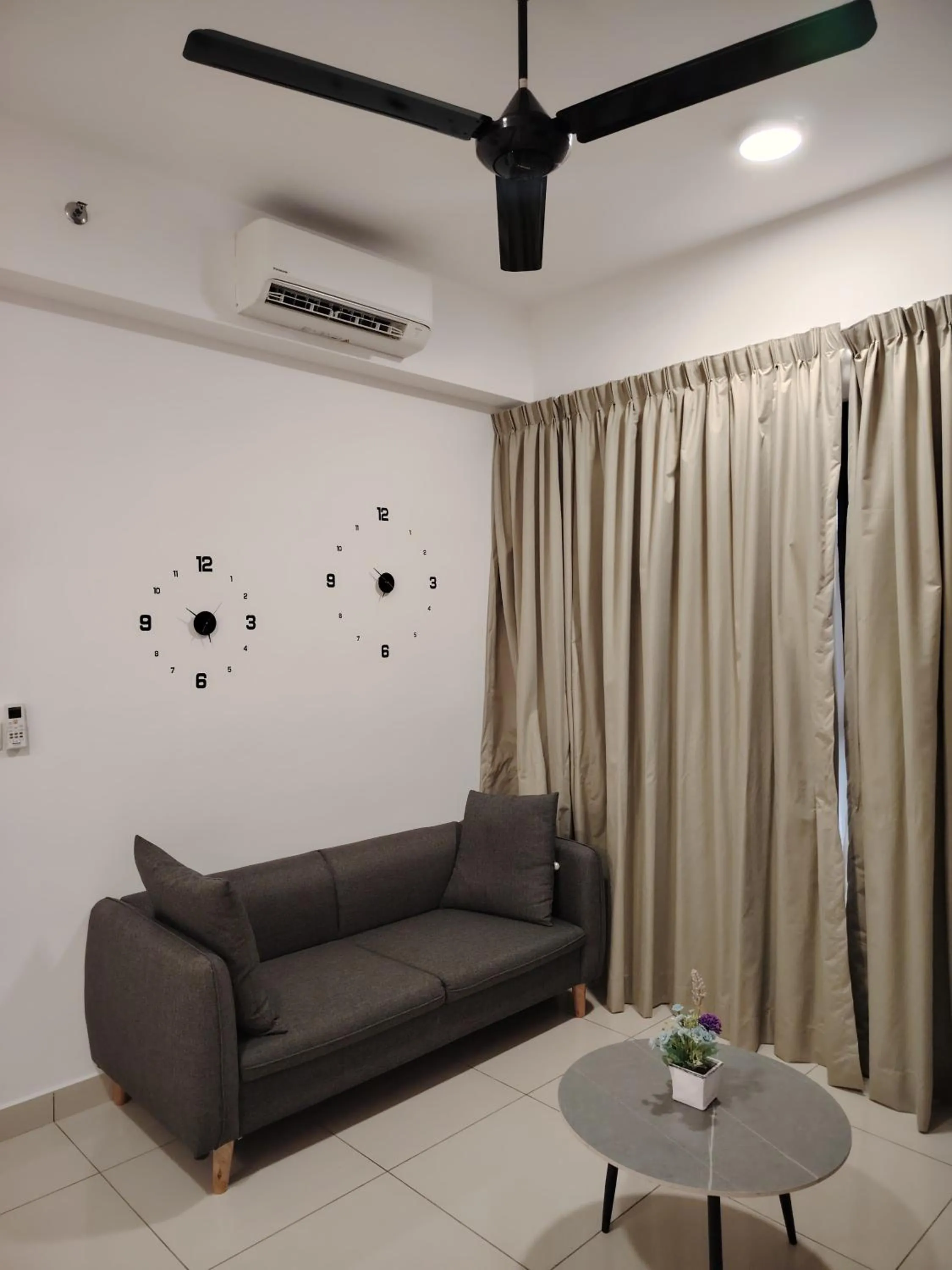 Living room in Trion Residence Kuala Lumpur by Luxe