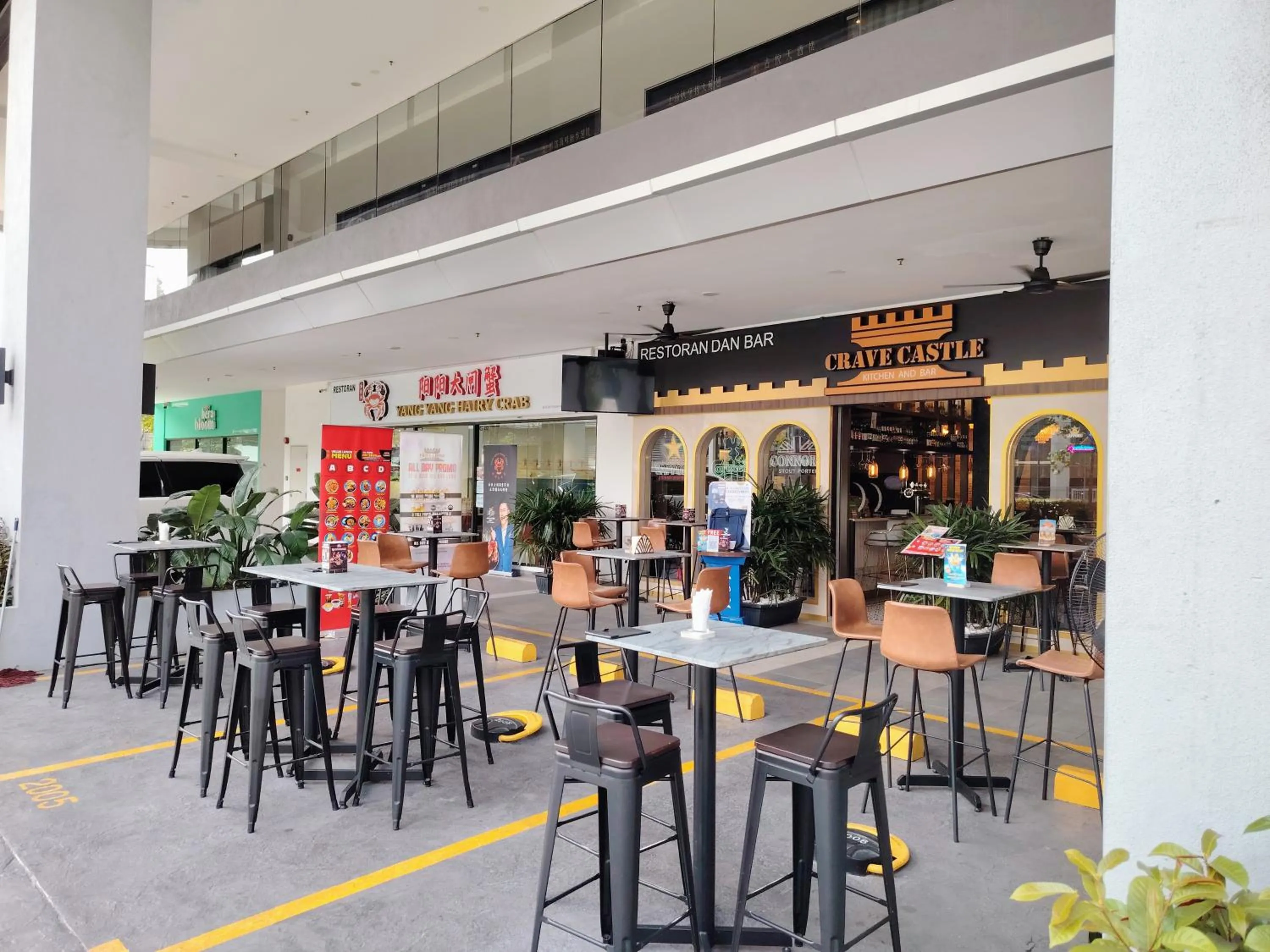 Restaurant/places to eat in Trion Residence Kuala Lumpur by Luxe