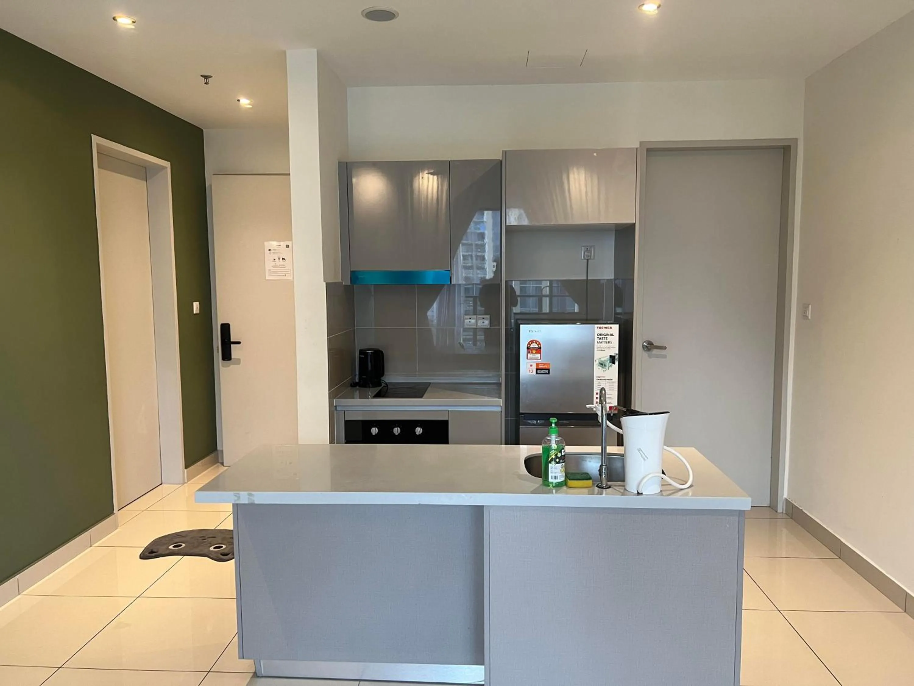 Kitchen or kitchenette in Trion Residence Kuala Lumpur by Luxe