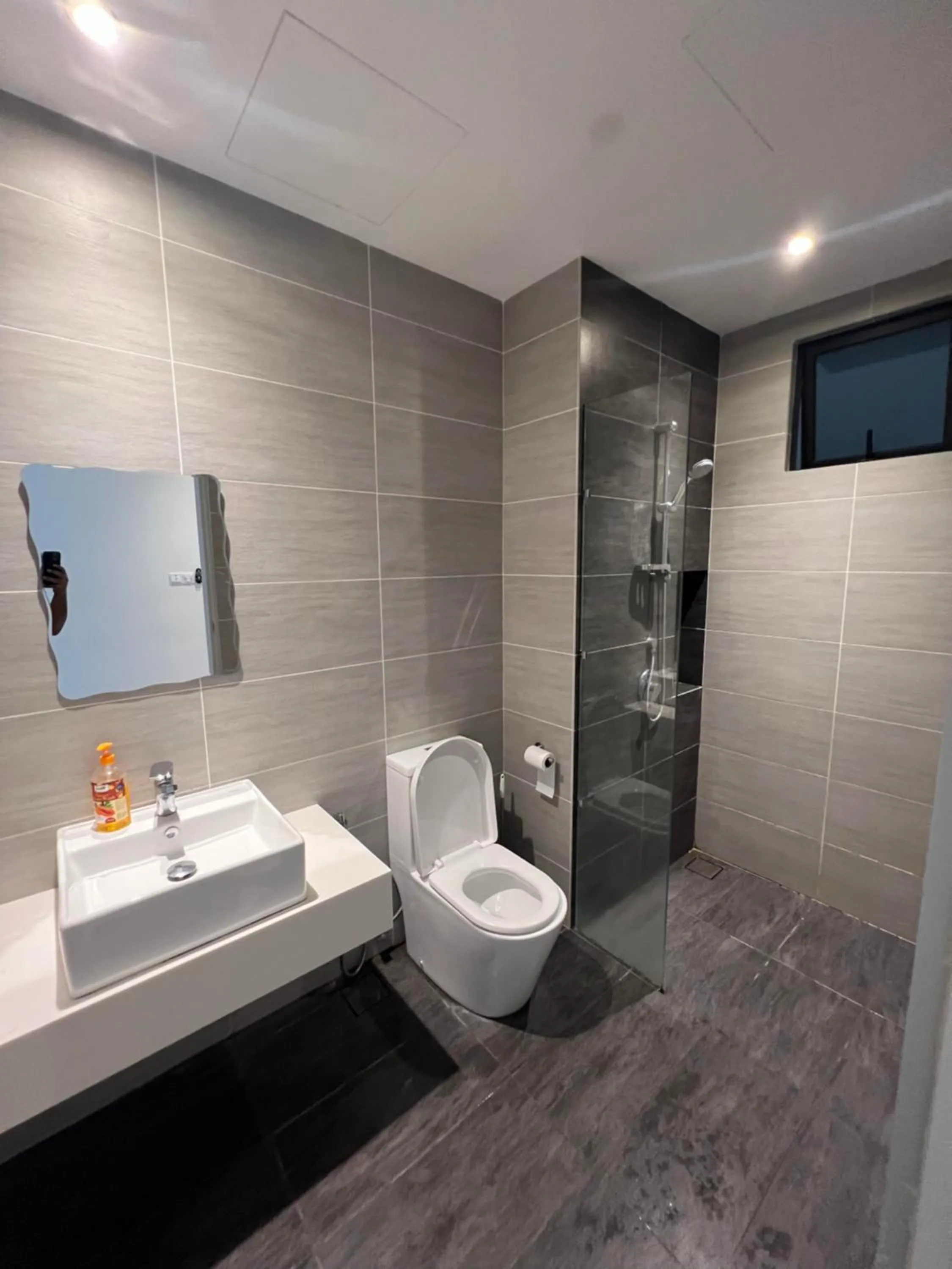 Shower in Trion Residence Kuala Lumpur by Luxe