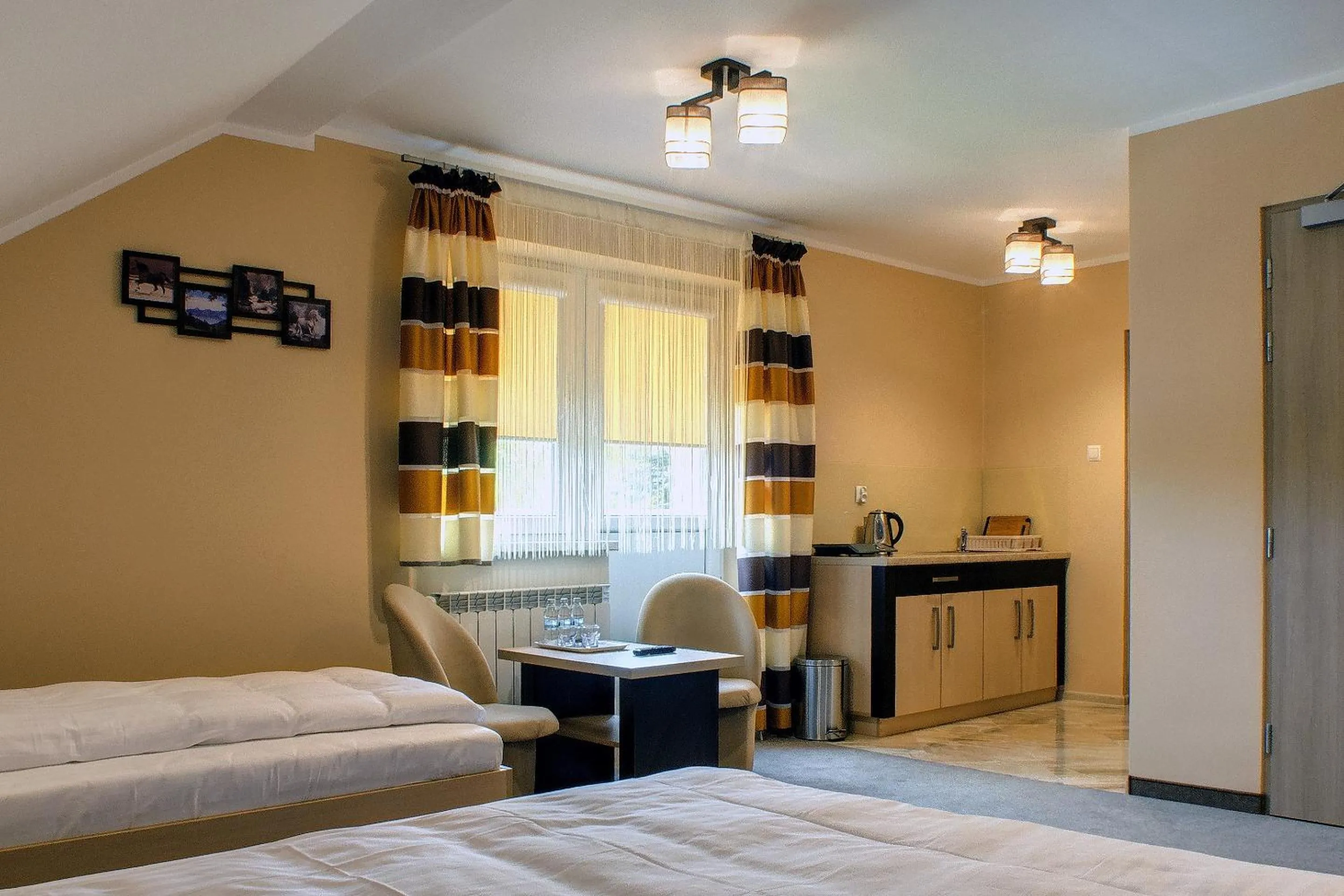 Balcony/Terrace, Bed in Zajazd Sanocki