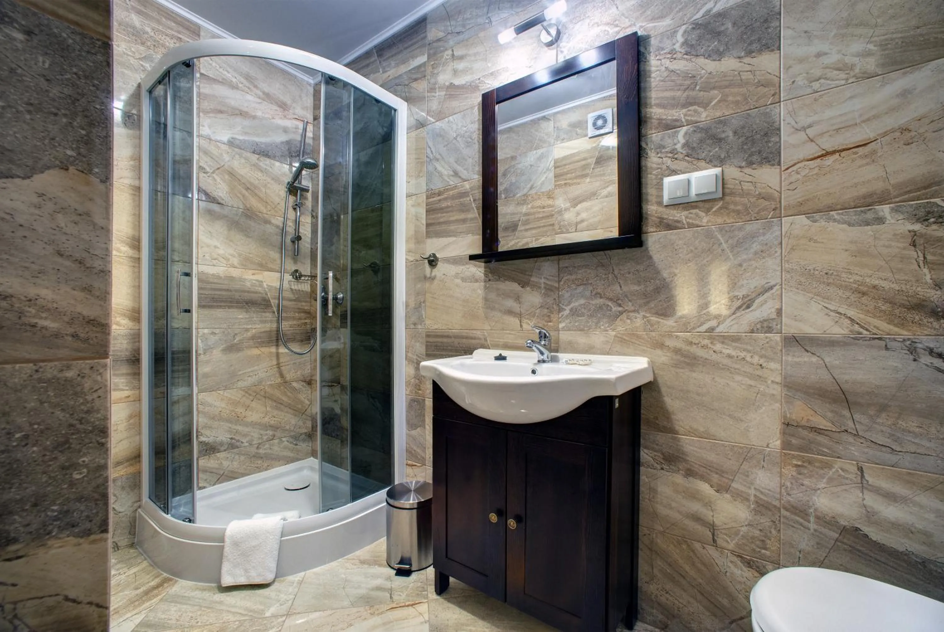 Bathroom in Zajazd Sanocki