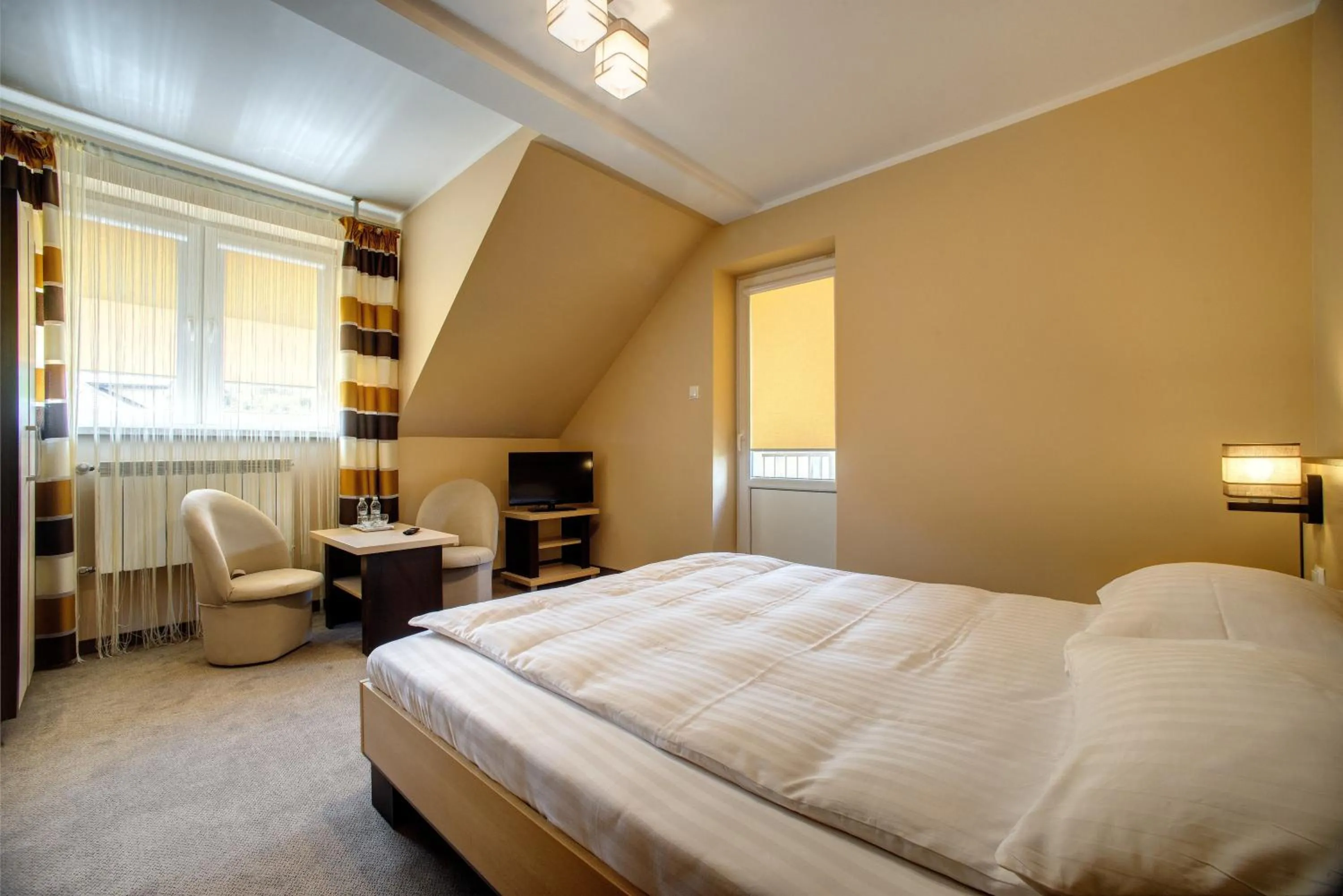 Balcony/Terrace, Bed in Zajazd Sanocki
