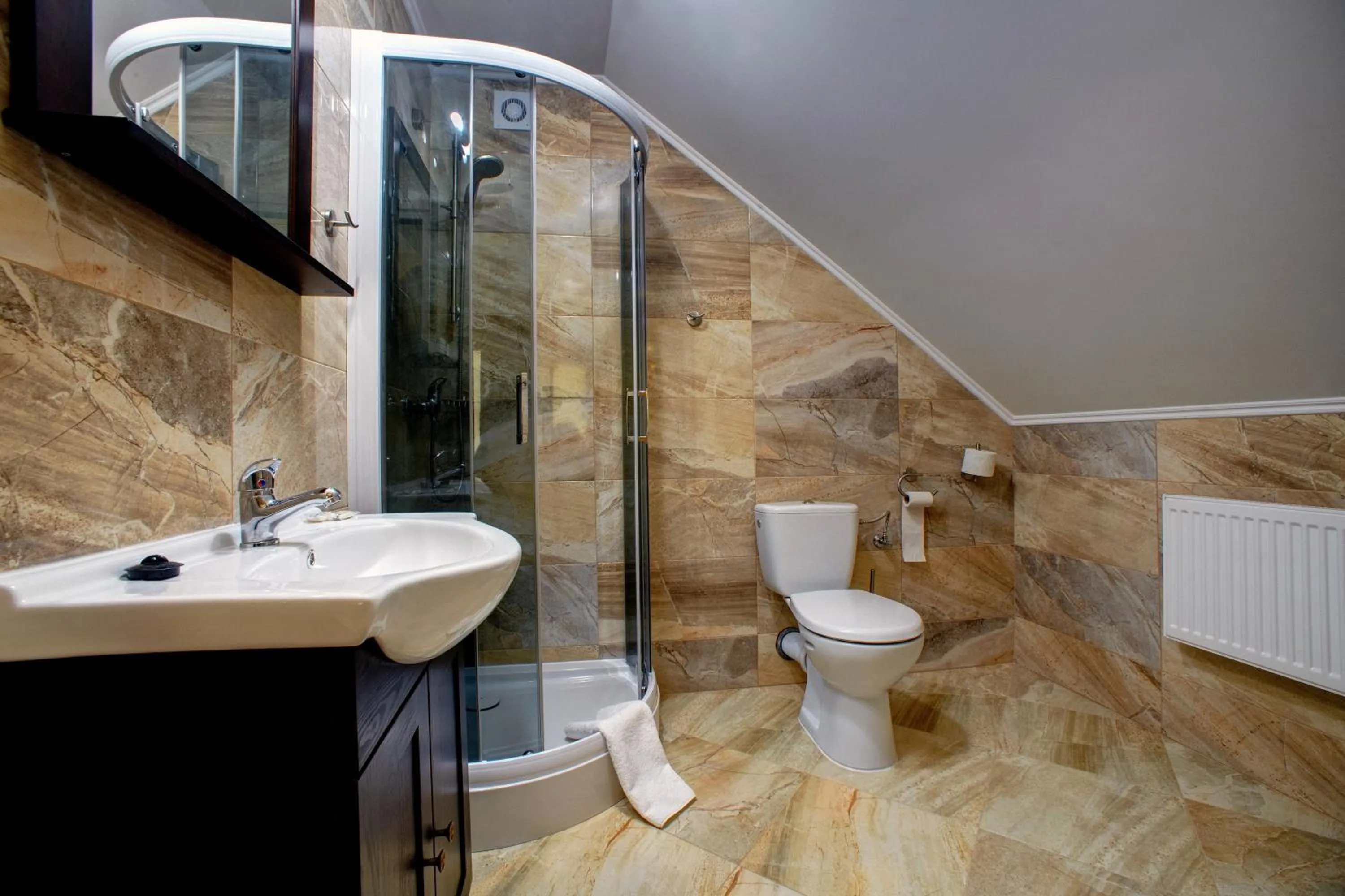 Shower in Zajazd Sanocki
