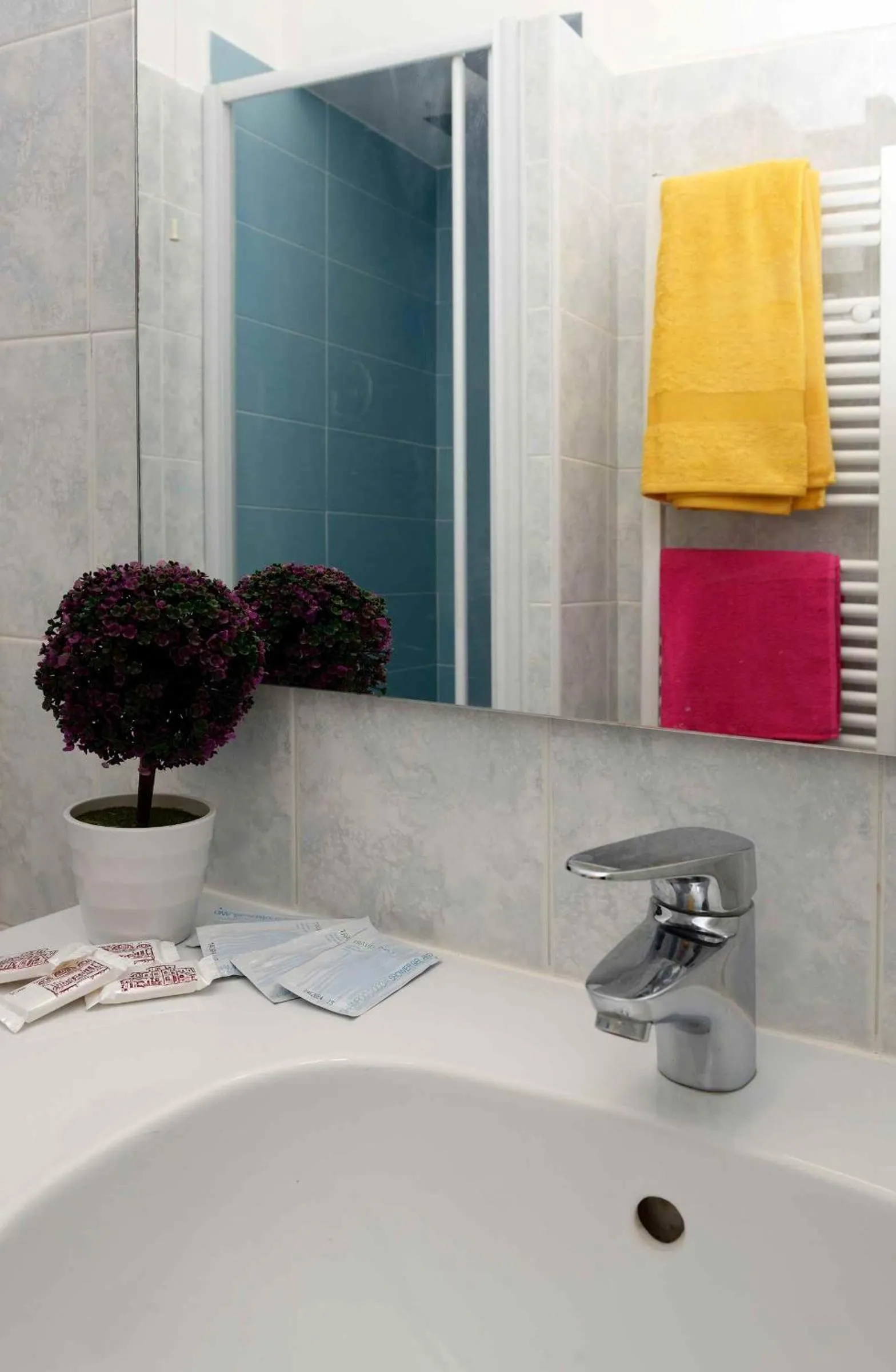 Bathroom in Hotel Puntabella