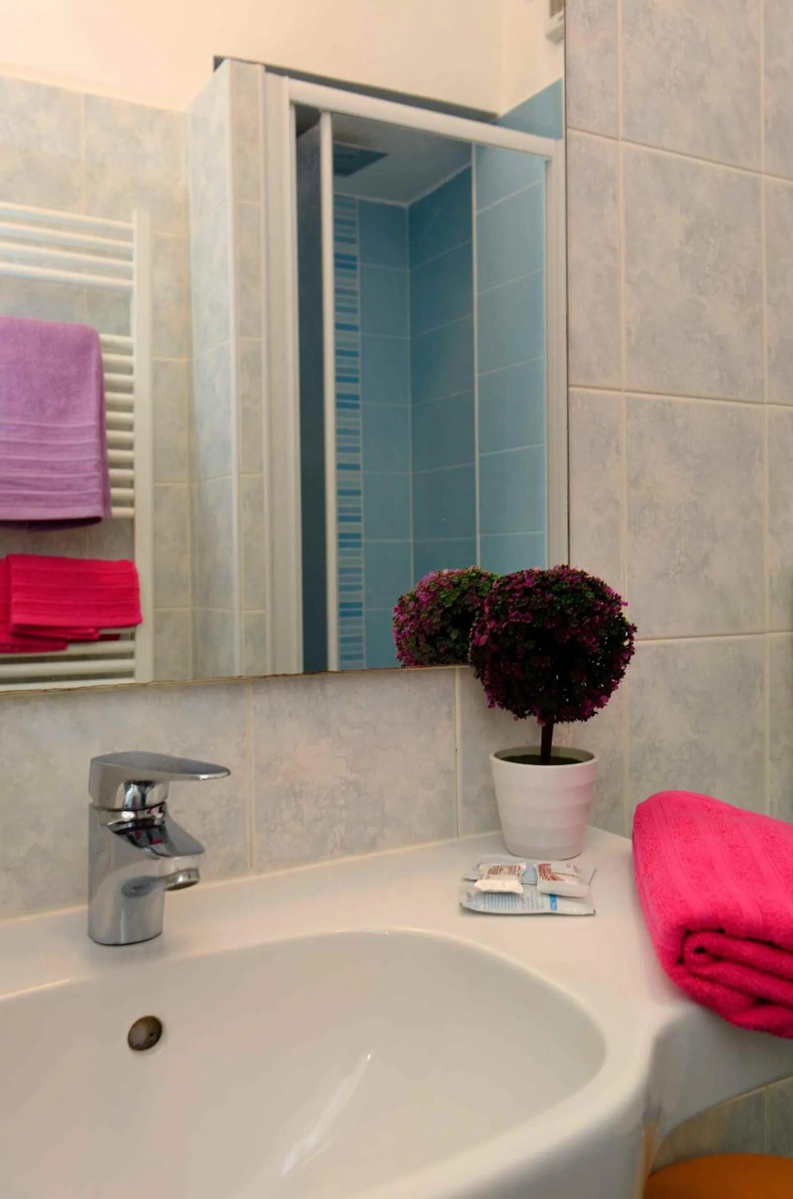 Bathroom in Hotel Puntabella