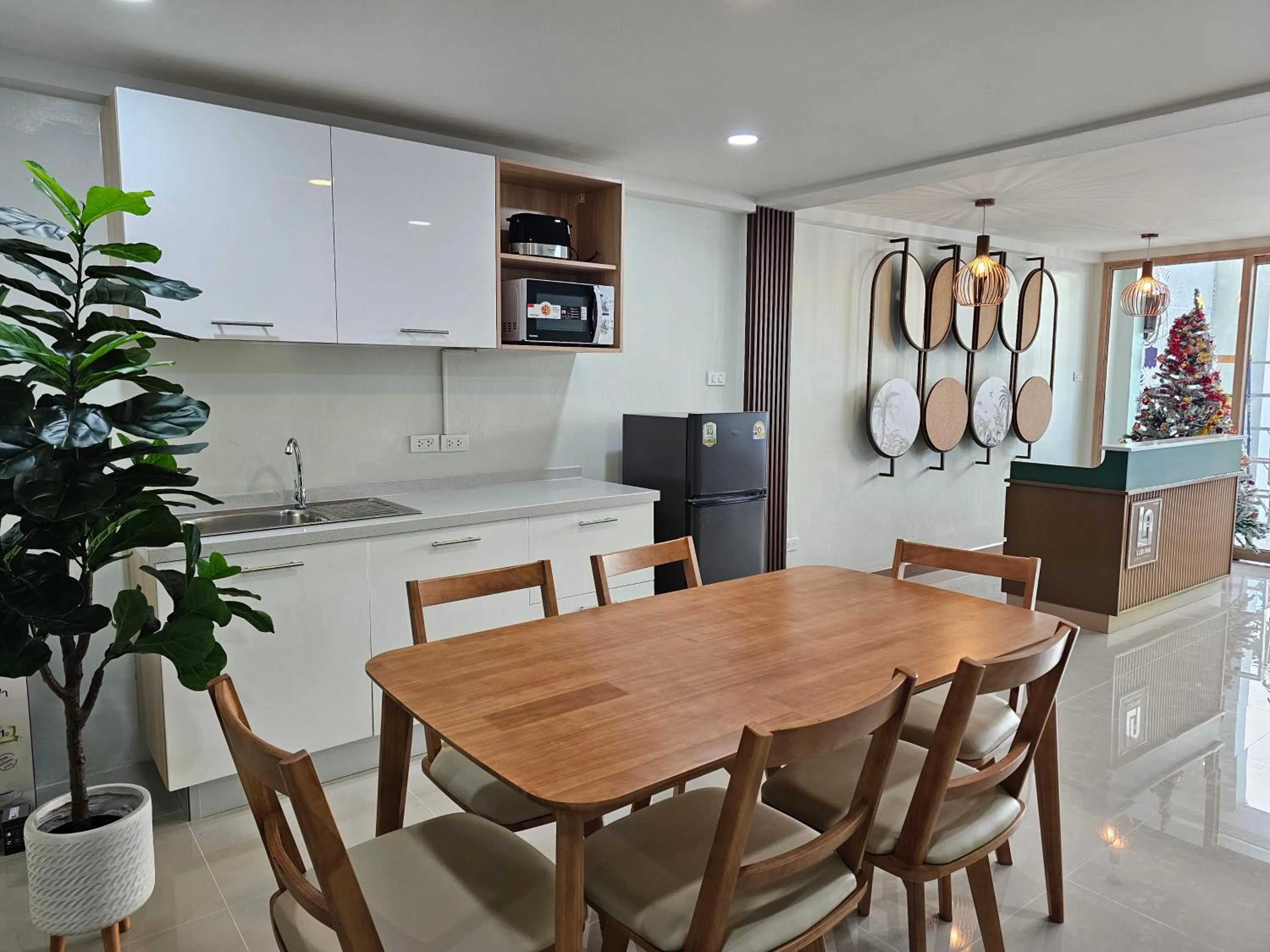 Kitchen or kitchenette in Lub Nai Hostel