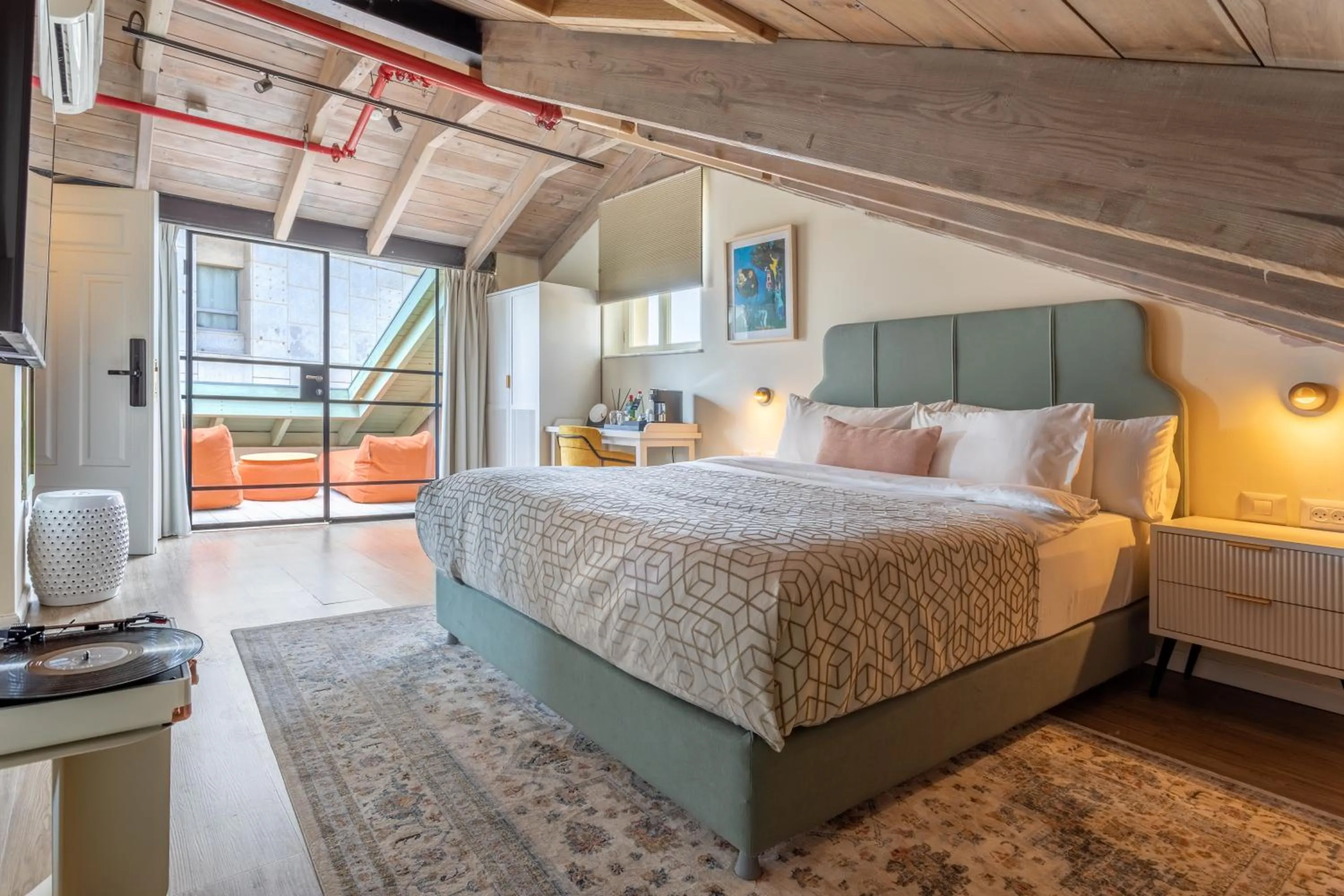 Bed in THE GUTMAN TLV - Neve Tzedek