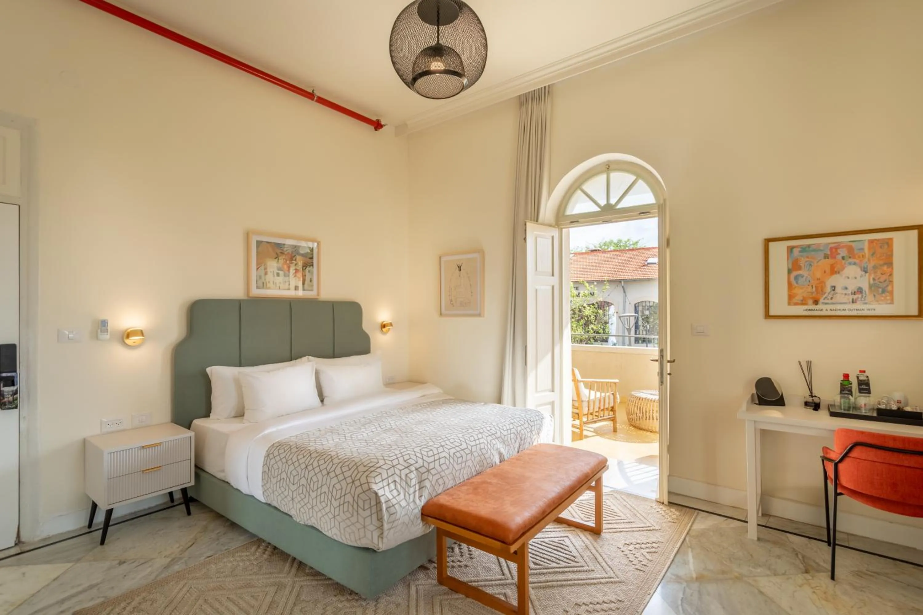 Bed in THE GUTMAN TLV - Neve Tzedek