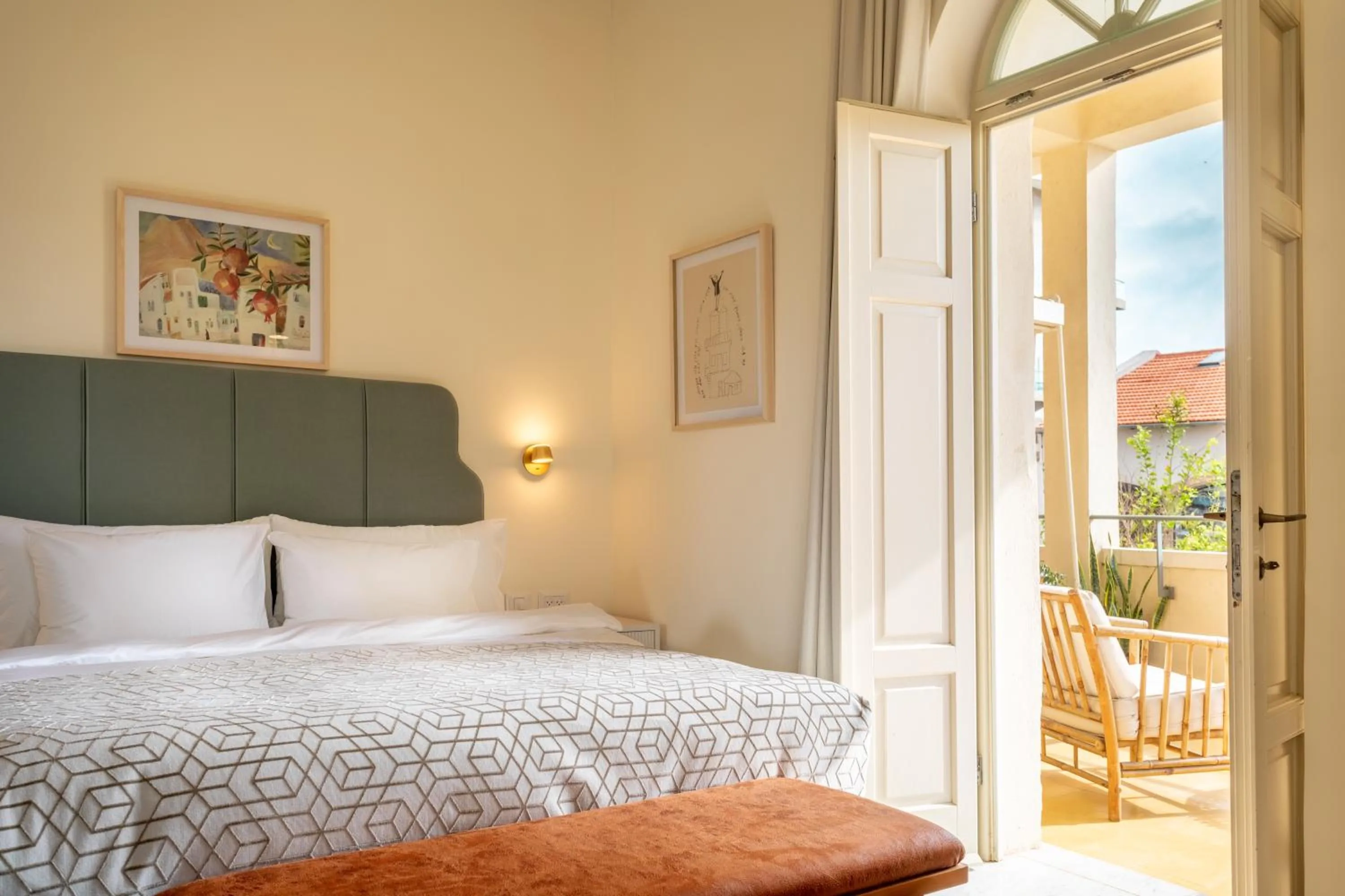 Bed in THE GUTMAN TLV - Neve Tzedek