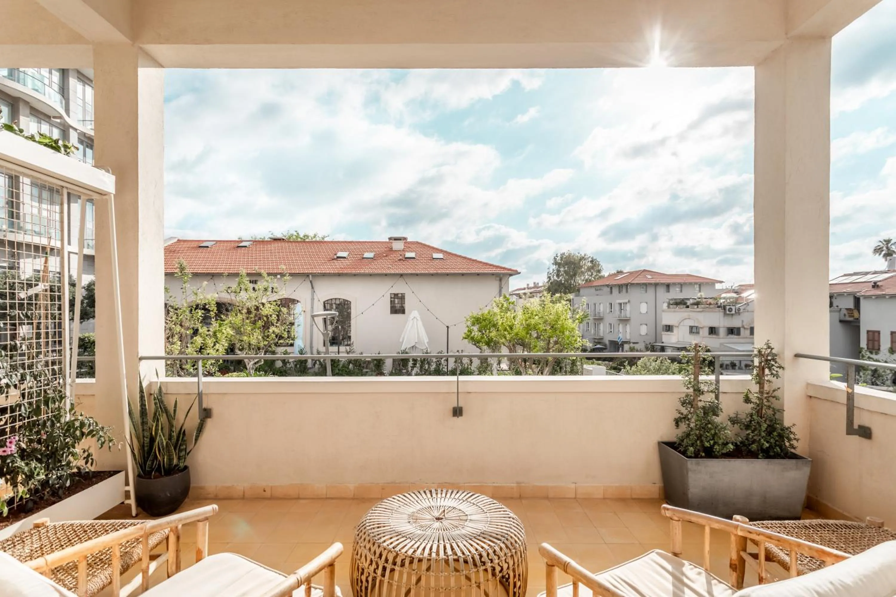 Balcony/Terrace in THE GUTMAN TLV - Neve Tzedek