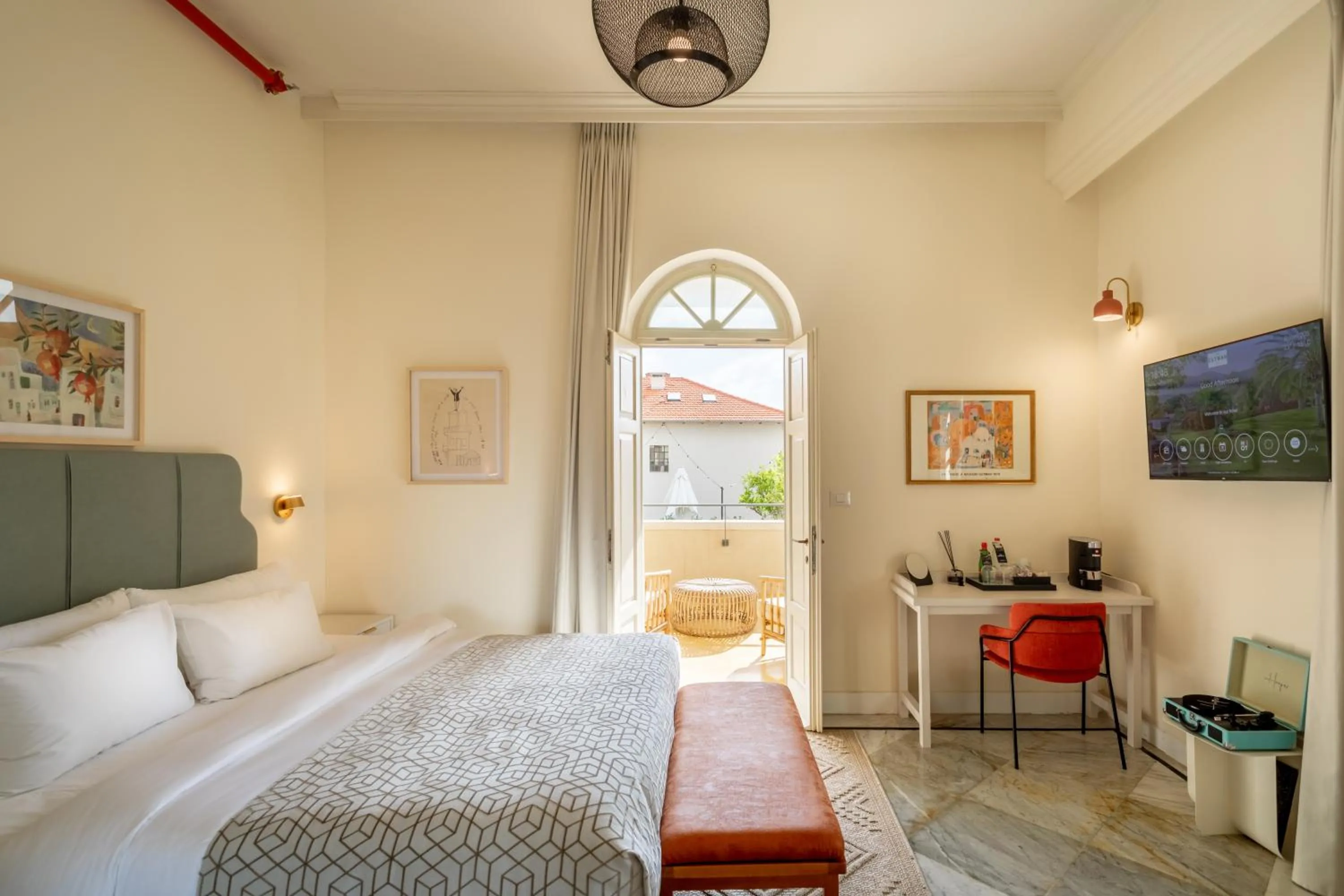 Bed in THE GUTMAN TLV - Neve Tzedek