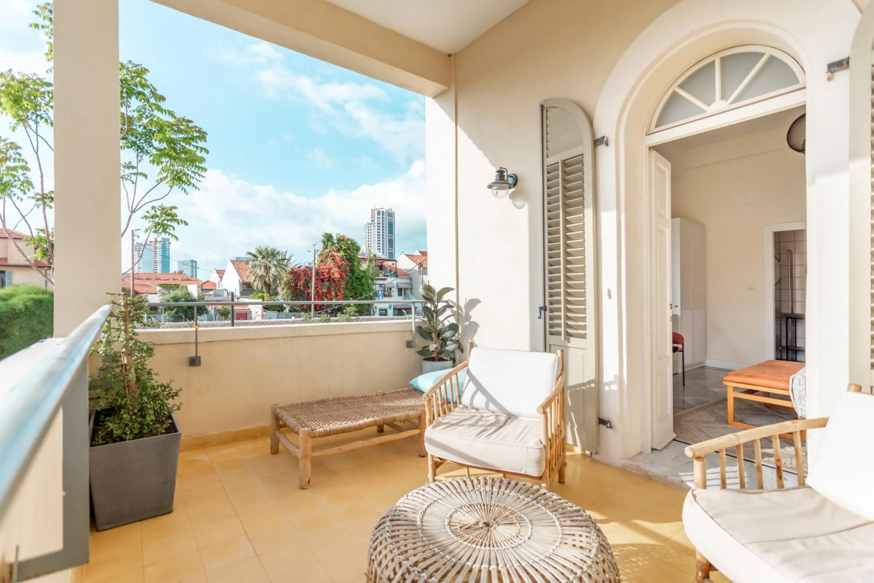 Balcony/Terrace in THE GUTMAN TLV - Neve Tzedek