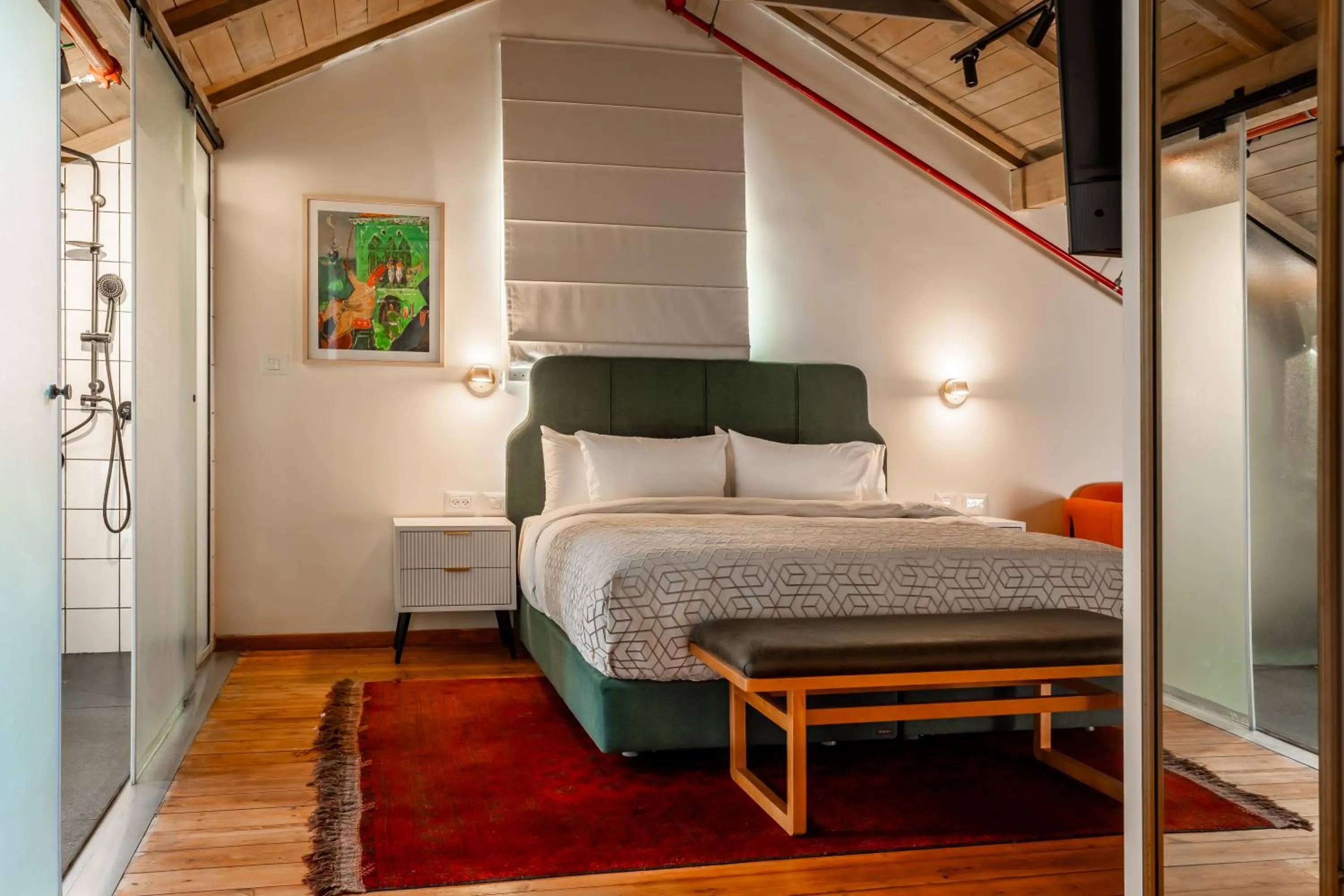 Bed in THE GUTMAN TLV - Neve Tzedek