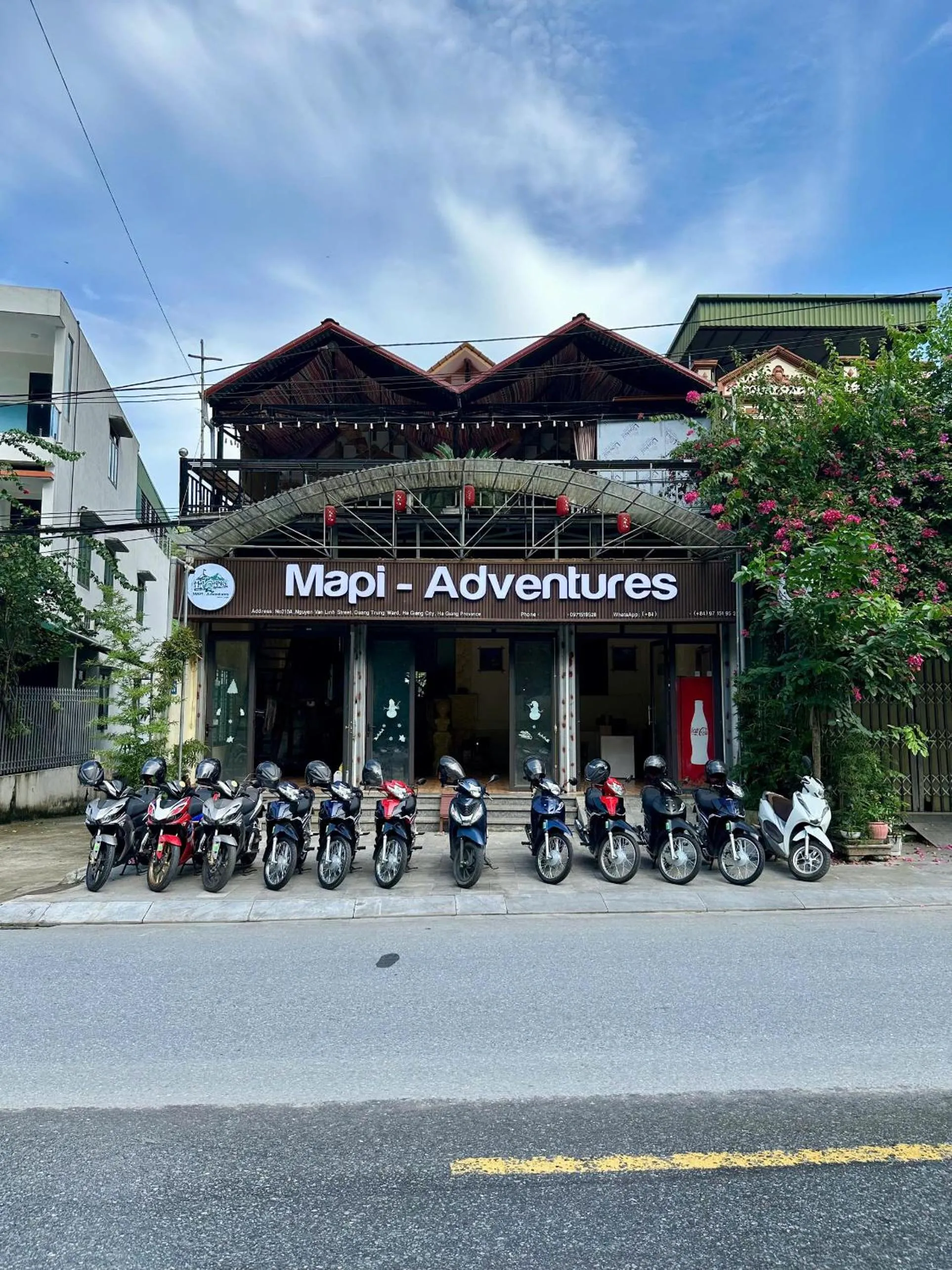 Property building in Ma Pi Adventures Ha Giang Loop Tour & Motorbike Rental