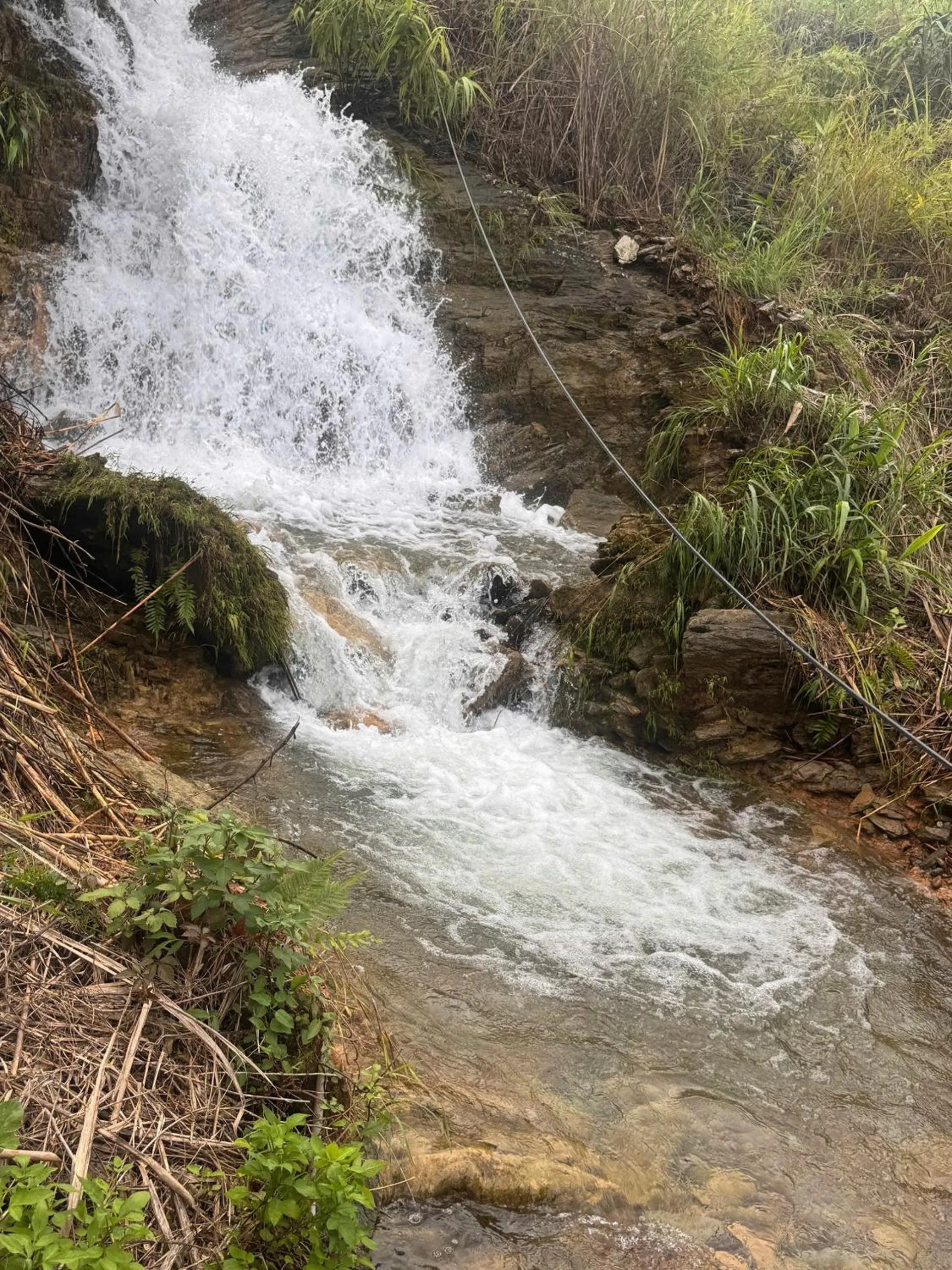 Open Air Bath in Ma Pi Adventures Ha Giang Loop Tour & Motorbike Rental