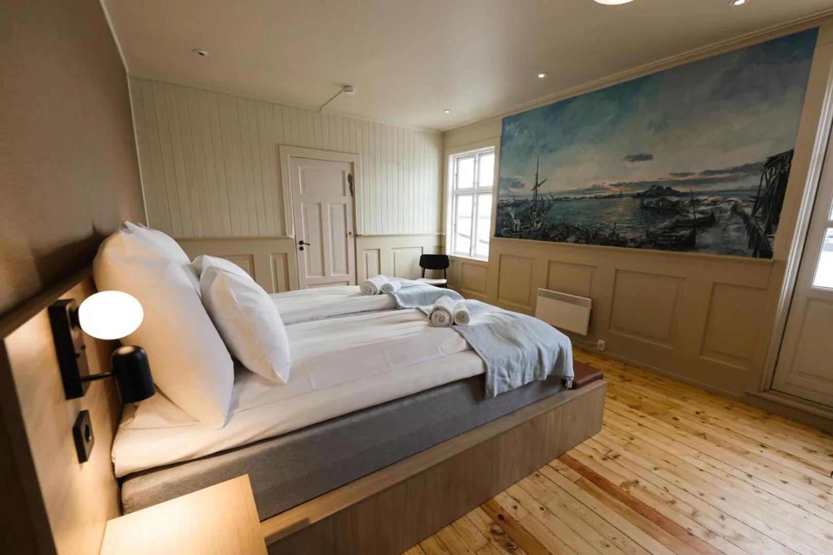 Bed in Skata Hotel Henningsvær