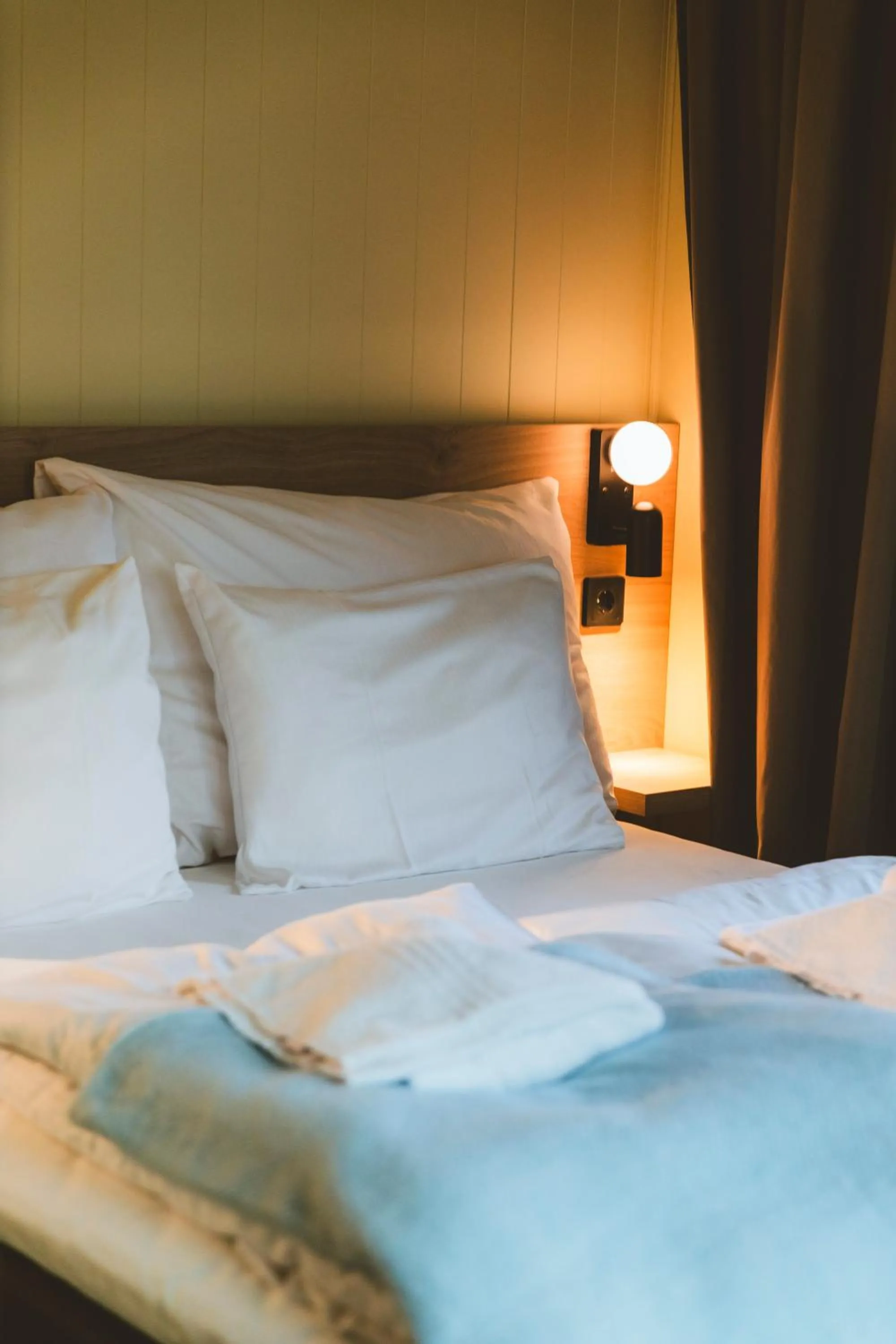 Bed in Skata Hotel Henningsvær