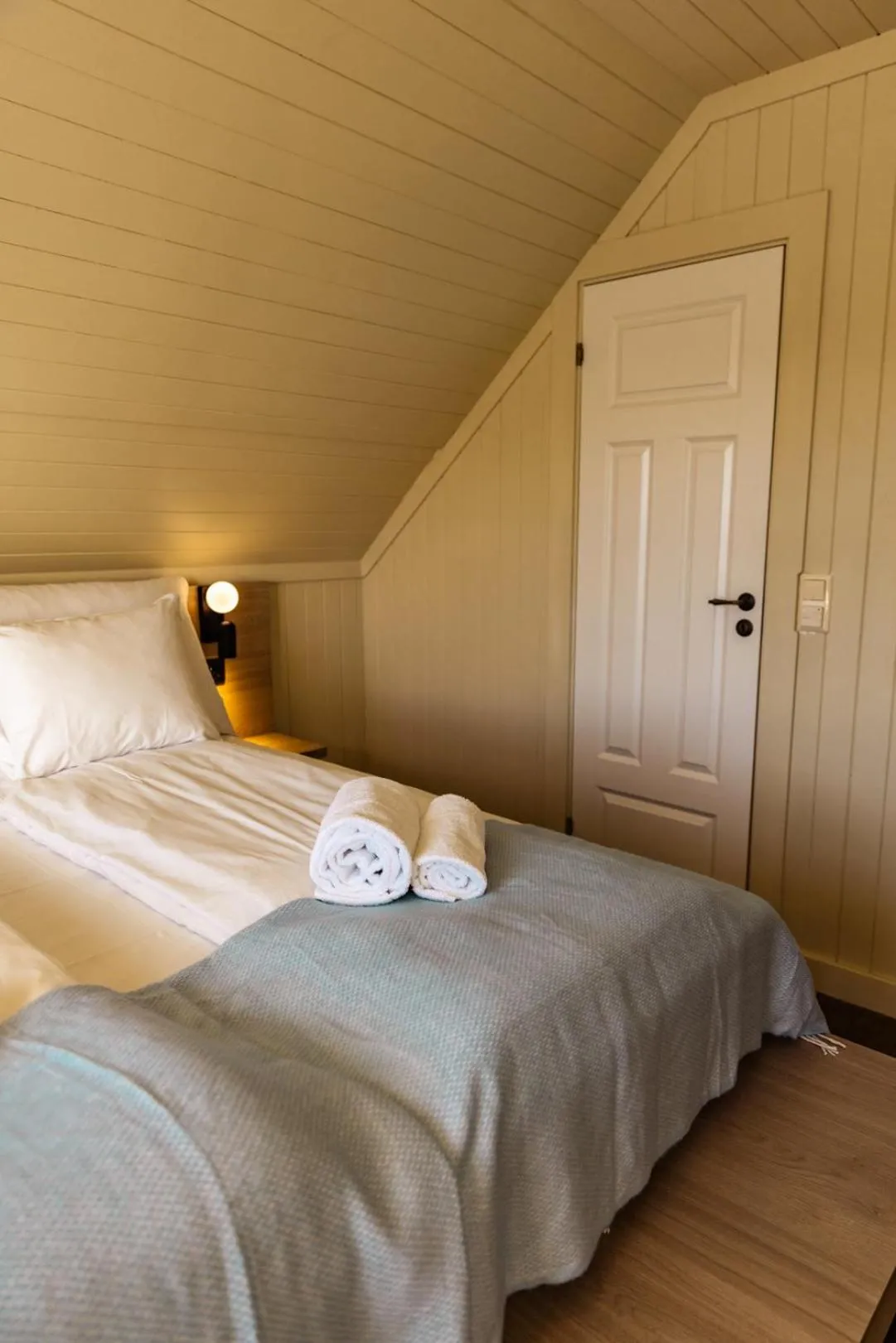Bed in Skata Hotel Henningsvær
