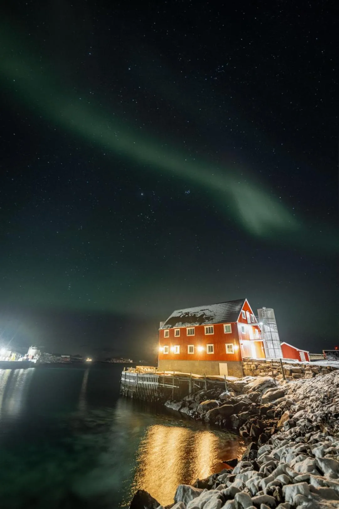 Sea view in Skata Hotel Henningsvær