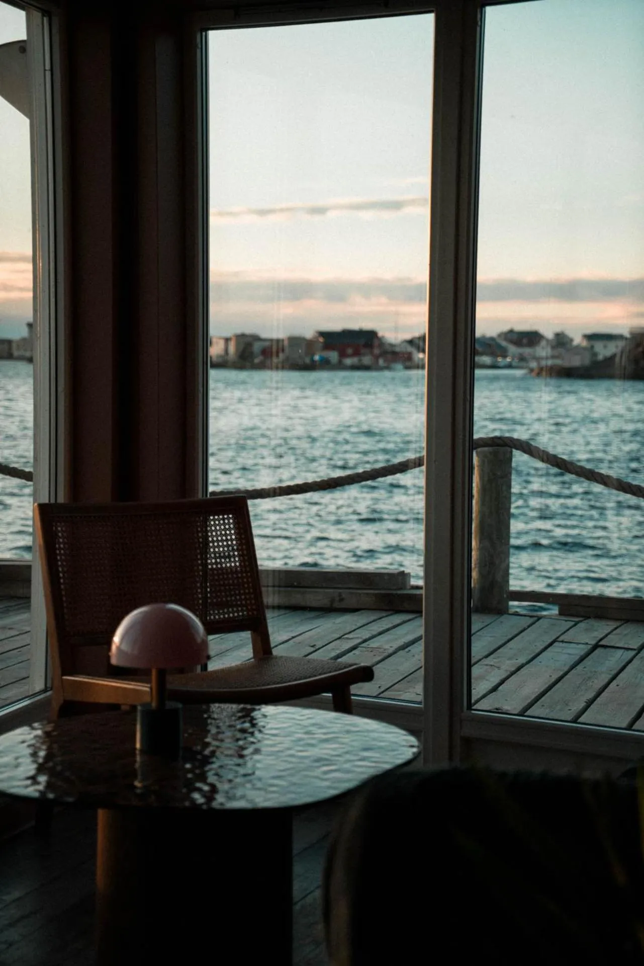 View (from property/room) in Skata Hotel Henningsvær