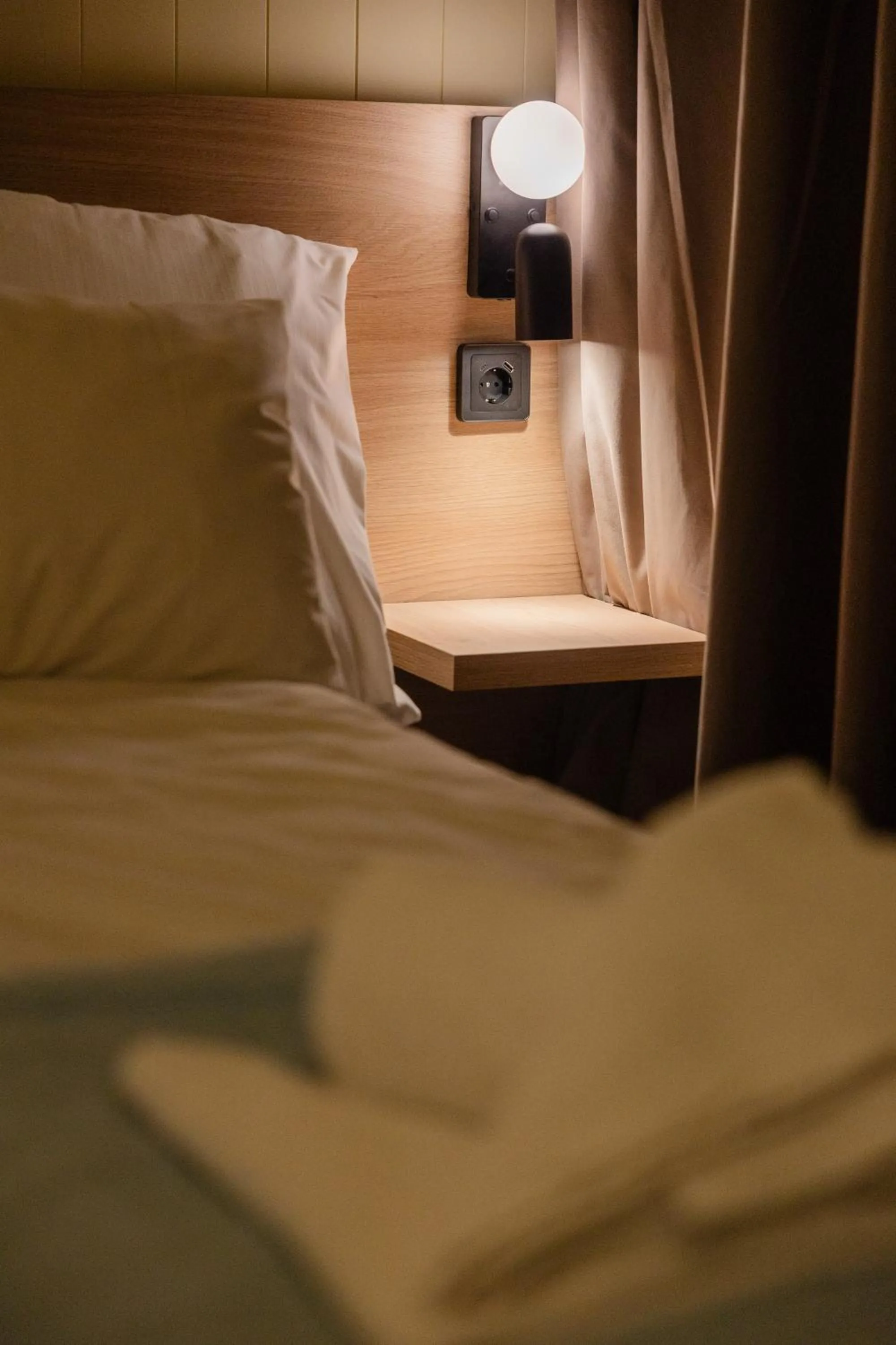 Bed in Skata Hotel Henningsvær