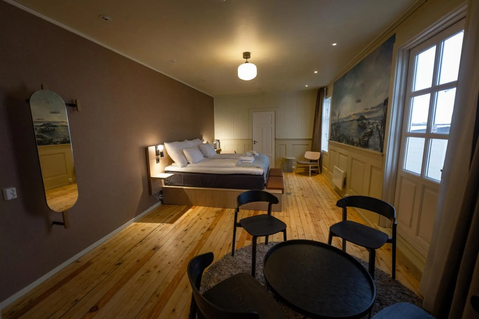 Bed in Skata Hotel Henningsvær