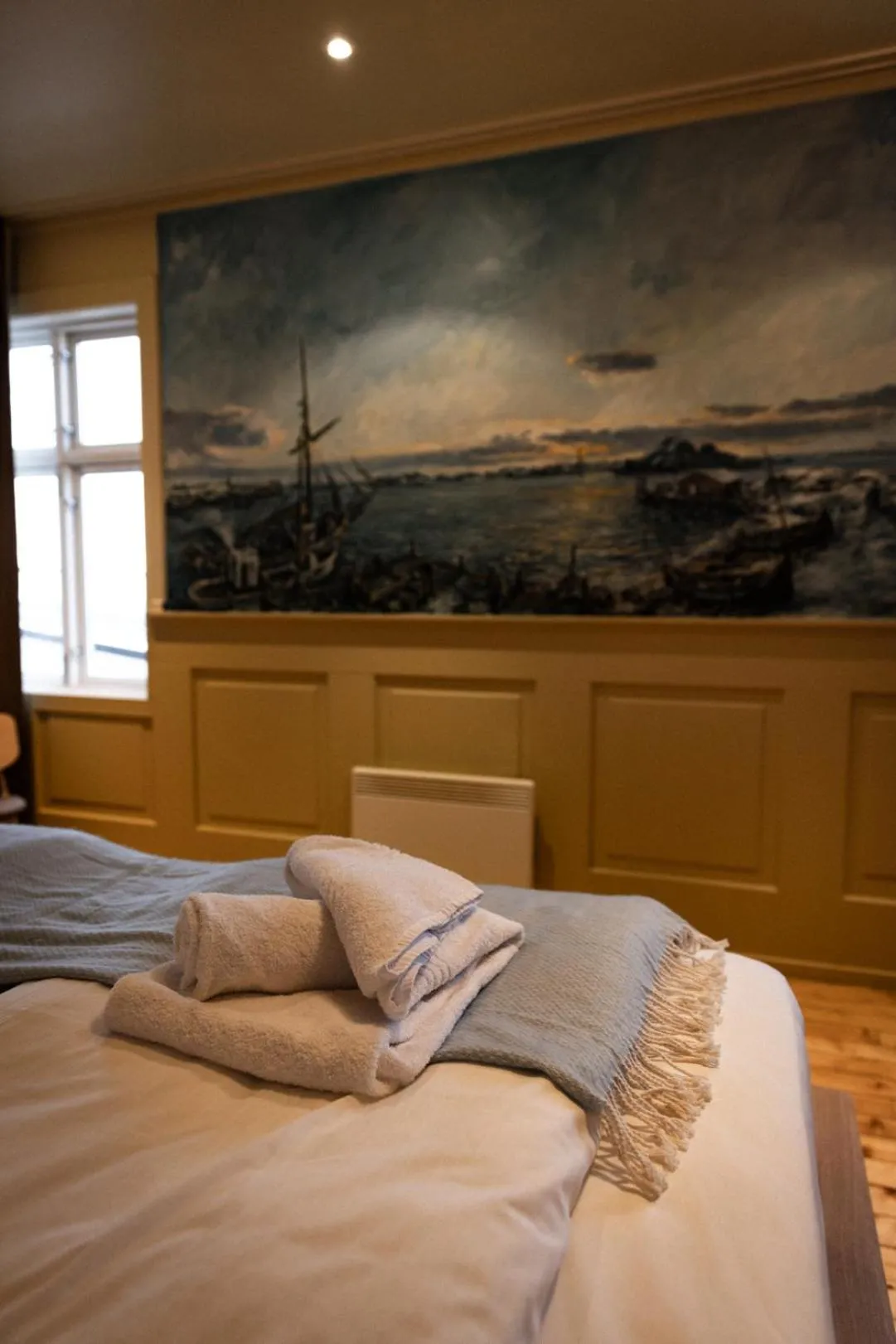Bed in Skata Hotel Henningsvær