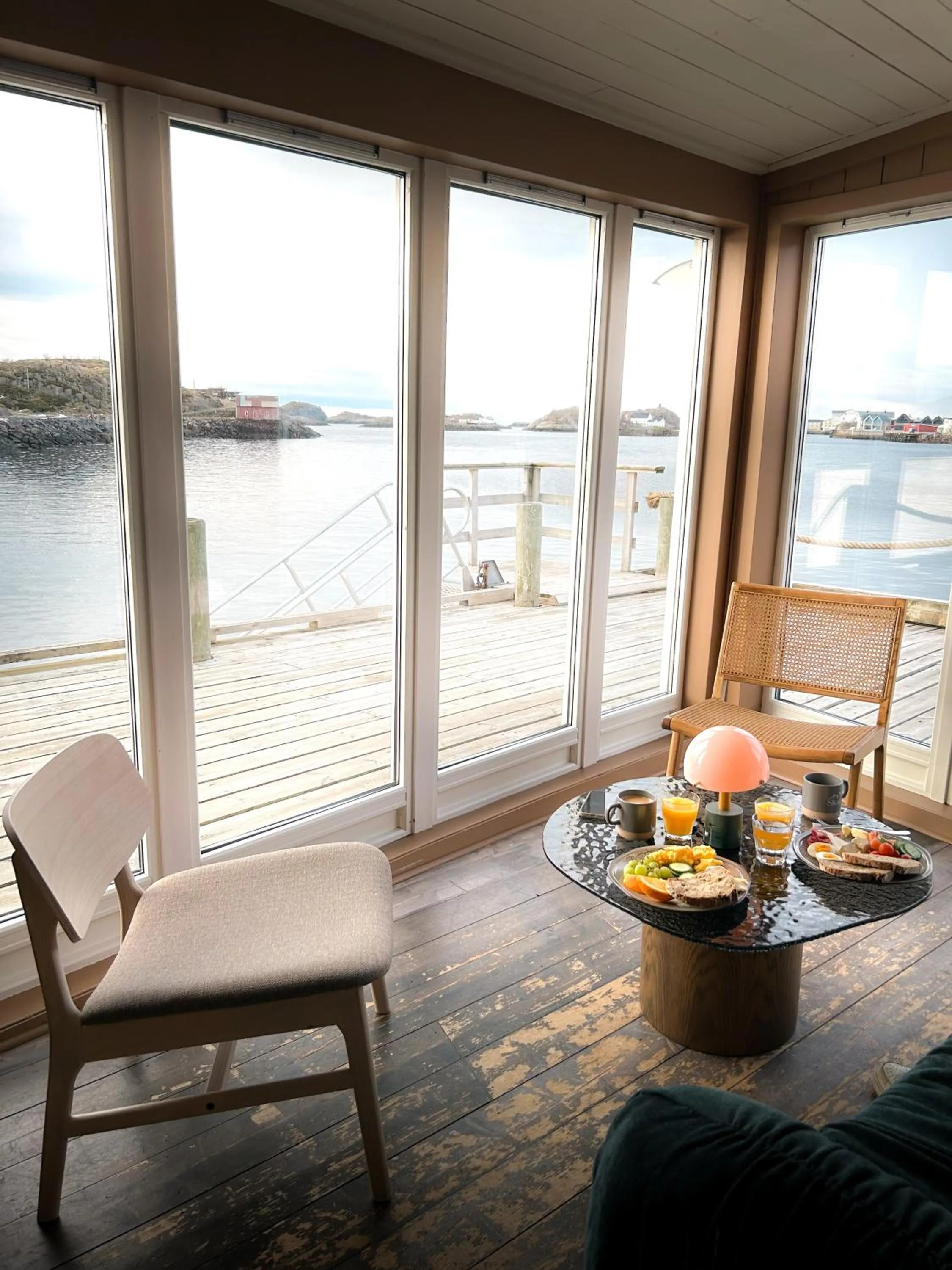 Breakfast in Skata Hotel Henningsvær