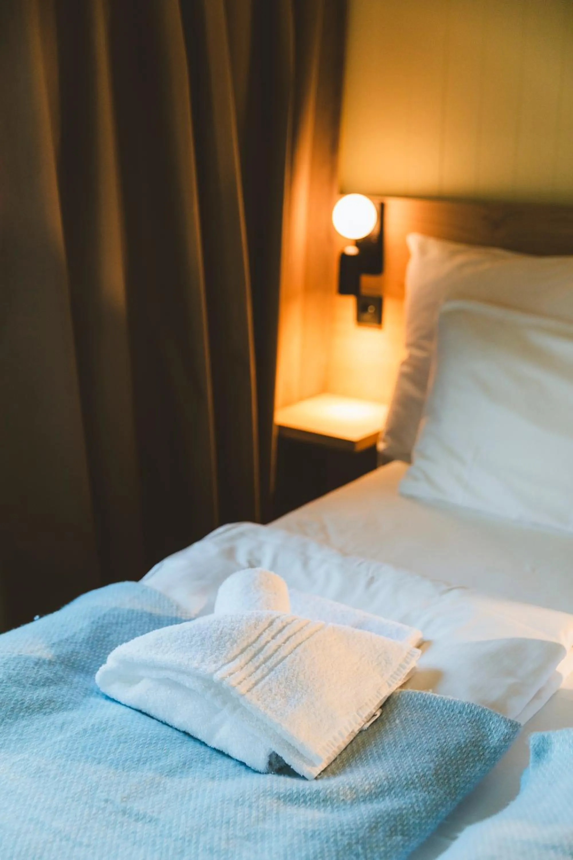 Bed in Skata Hotel Henningsvær