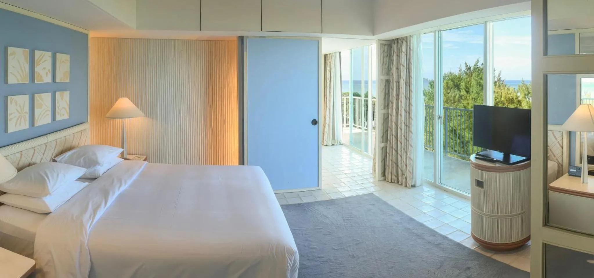Photo of the whole room, Bed in Marianas Beach Resort