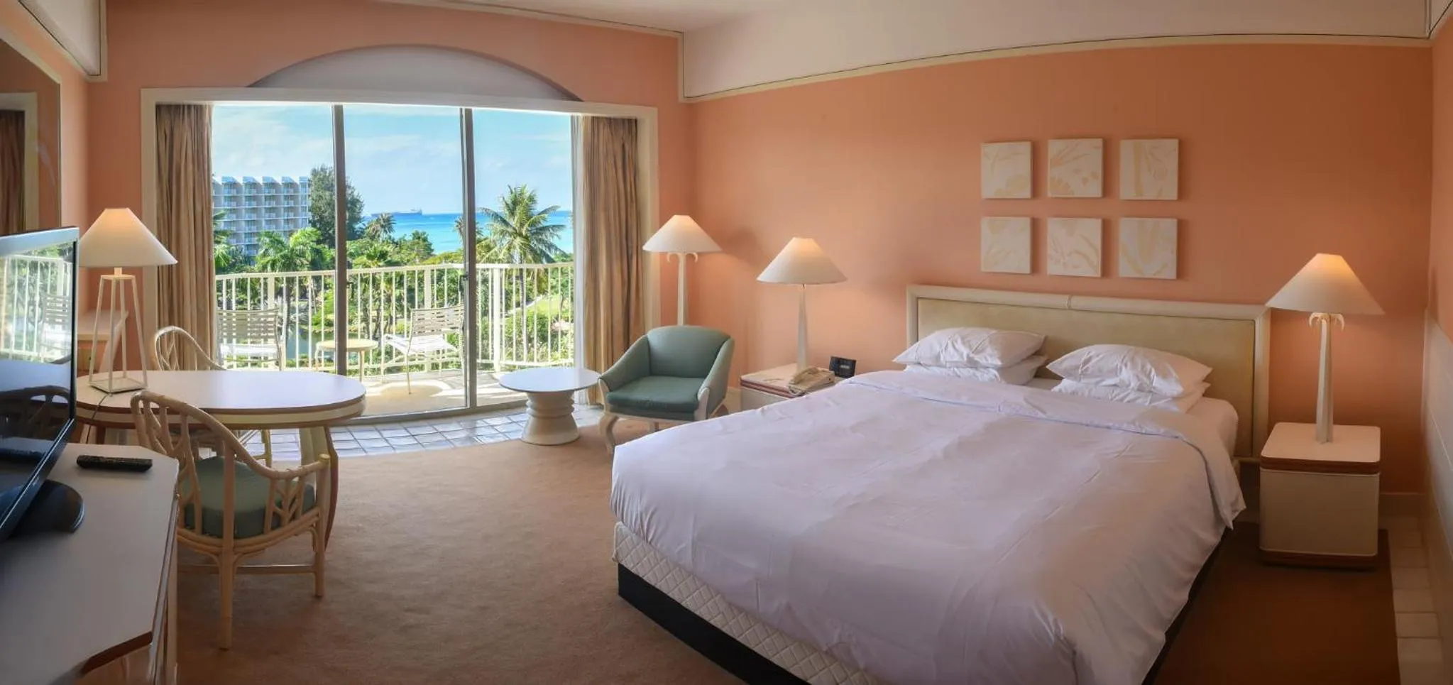 Property building, Bed in Marianas Beach Resort