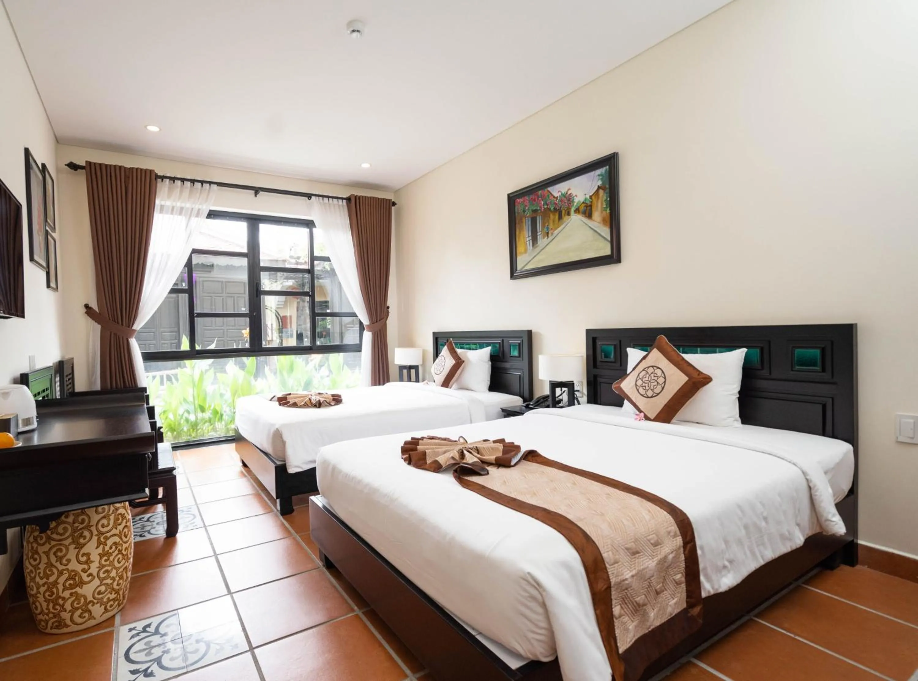 Deluxe Twin Room in Nature Resort Hoi An By K D H