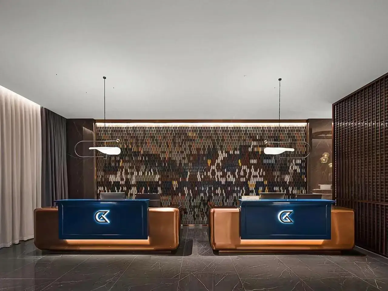 Lobby or reception in Shanghai Hongqiao Yankuang Tulip Hotel Lobby or reception in Shanghai Hongqiao Yankuang Tulip Hotel