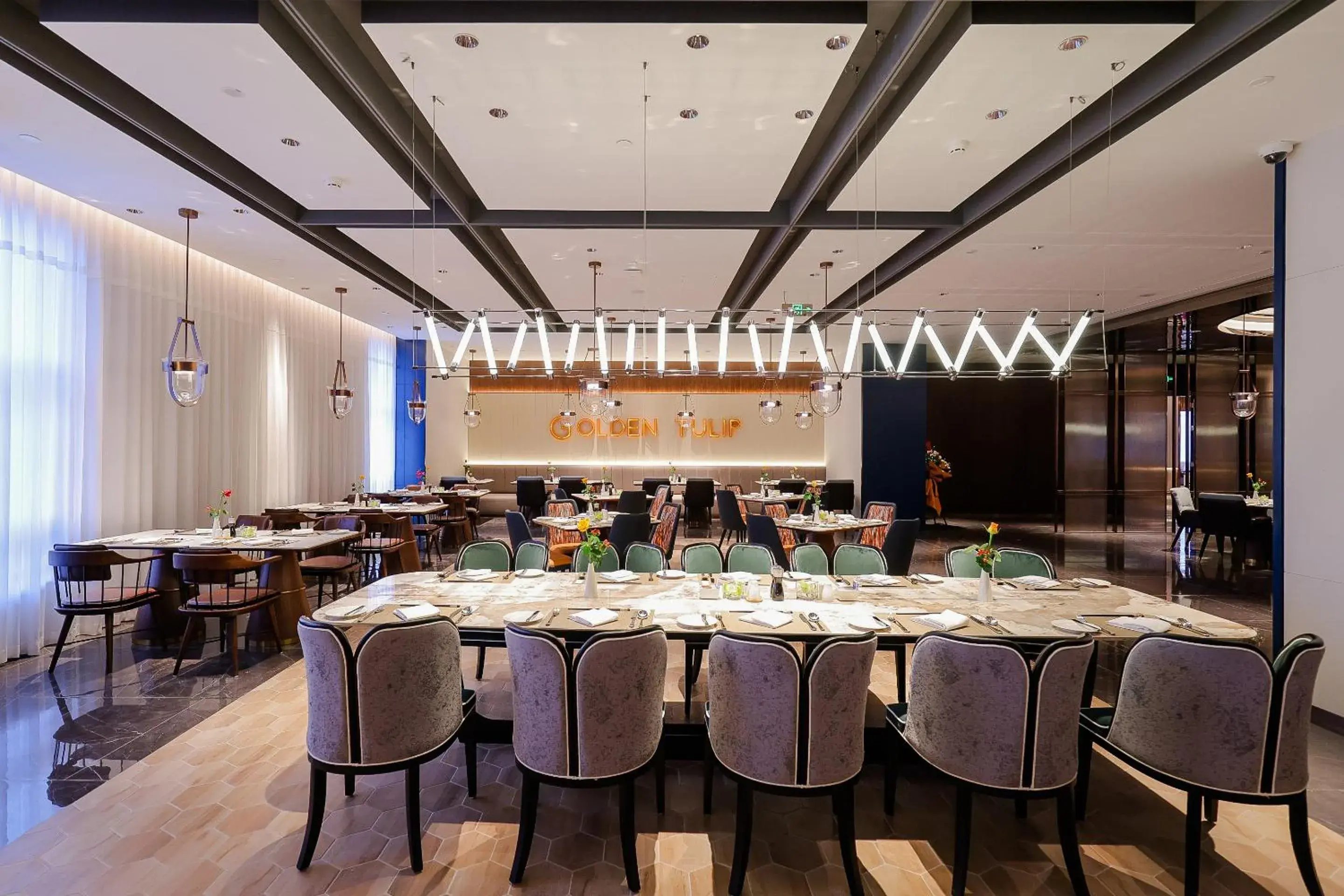 Restaurant/places to eat in Shanghai Hongqiao Yankuang Tulip Hotel Restaurant/places to eat in Shanghai Hongqiao Yankuang Tulip Hotel