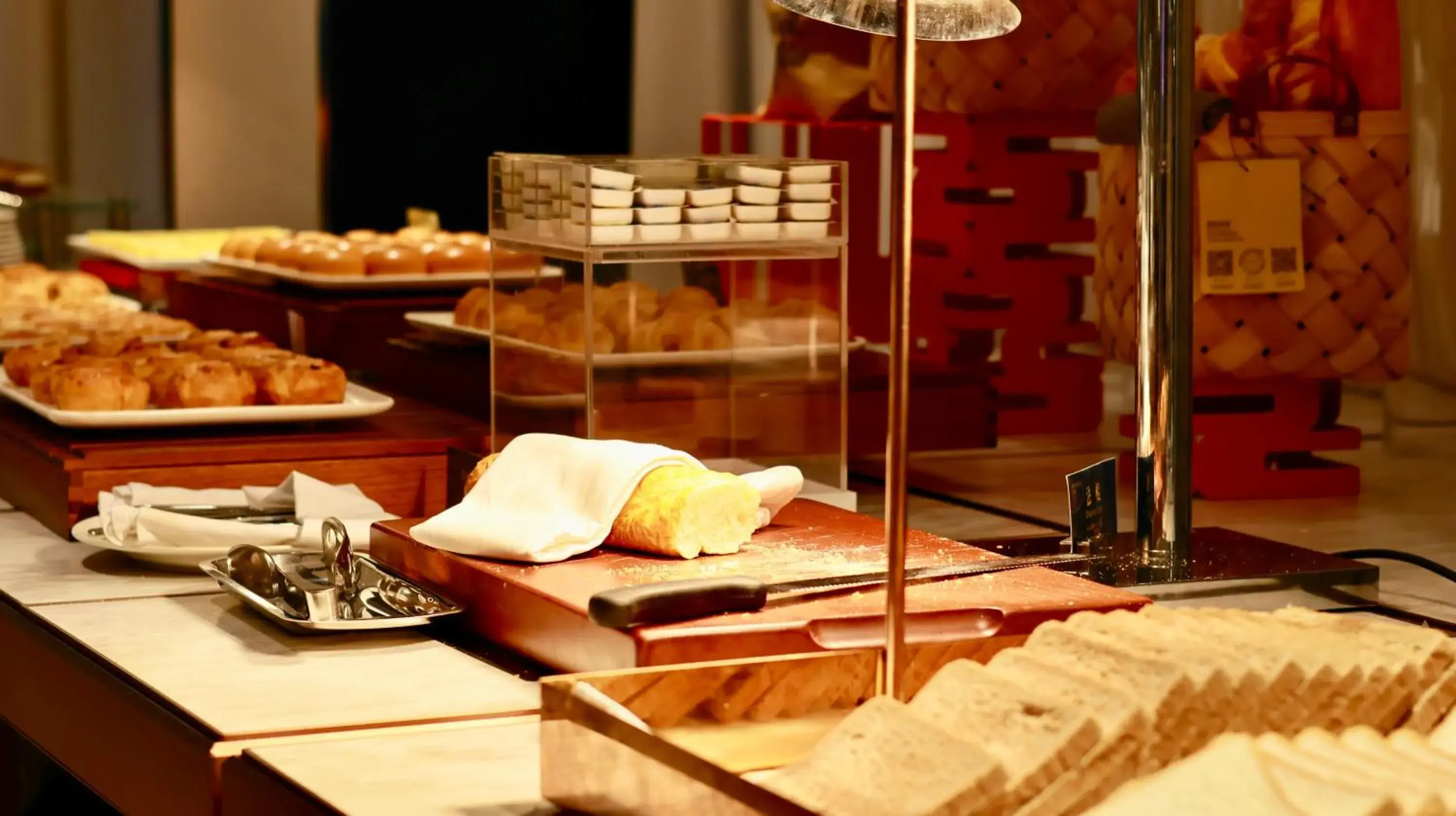 Buffet breakfast in Shanghai Hongqiao Yankuang Tulip Hotel Buffet breakfast in Shanghai Hongqiao Yankuang Tulip Hotel