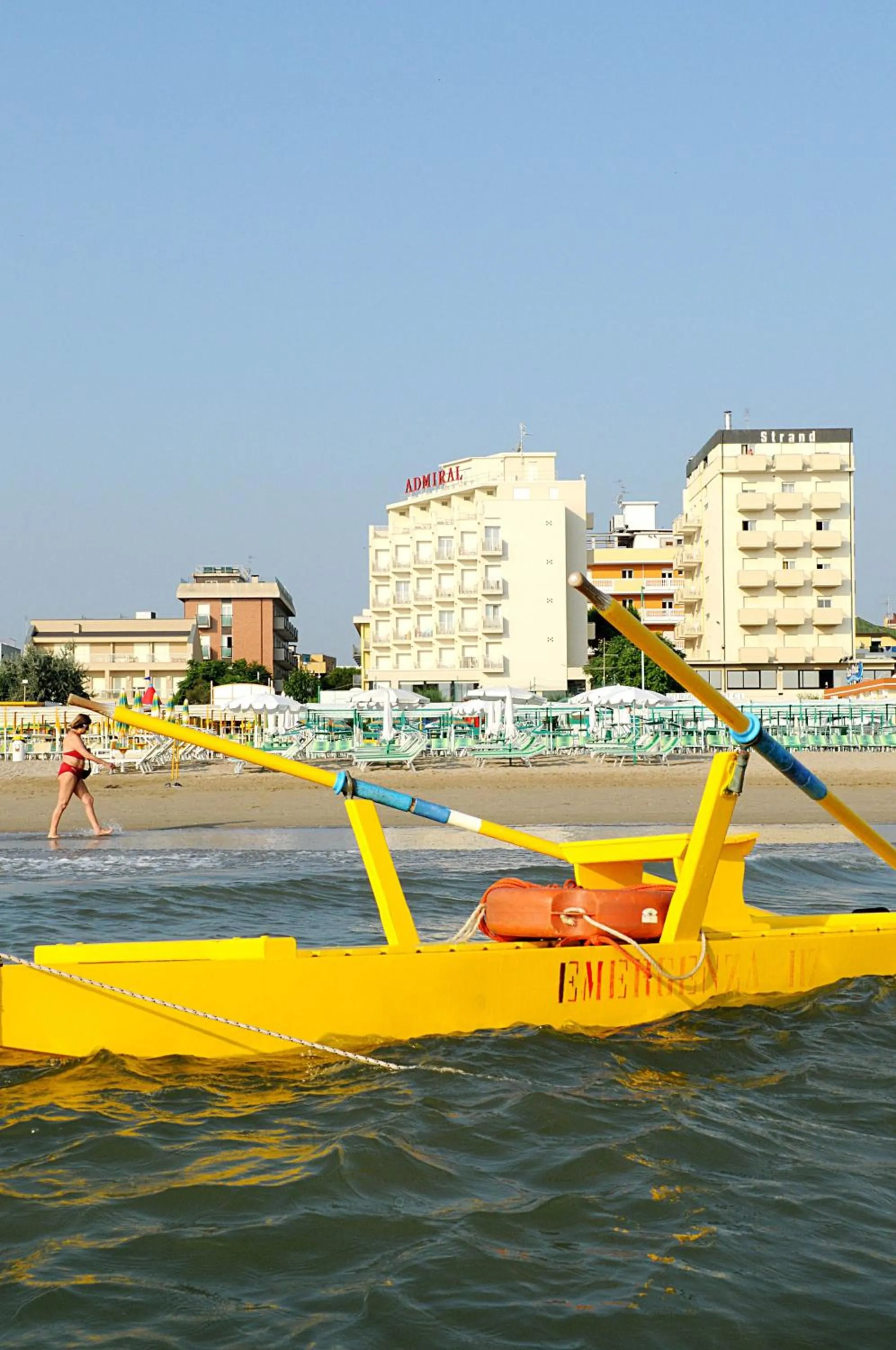 Property building in Hotel Admiral - on the beach