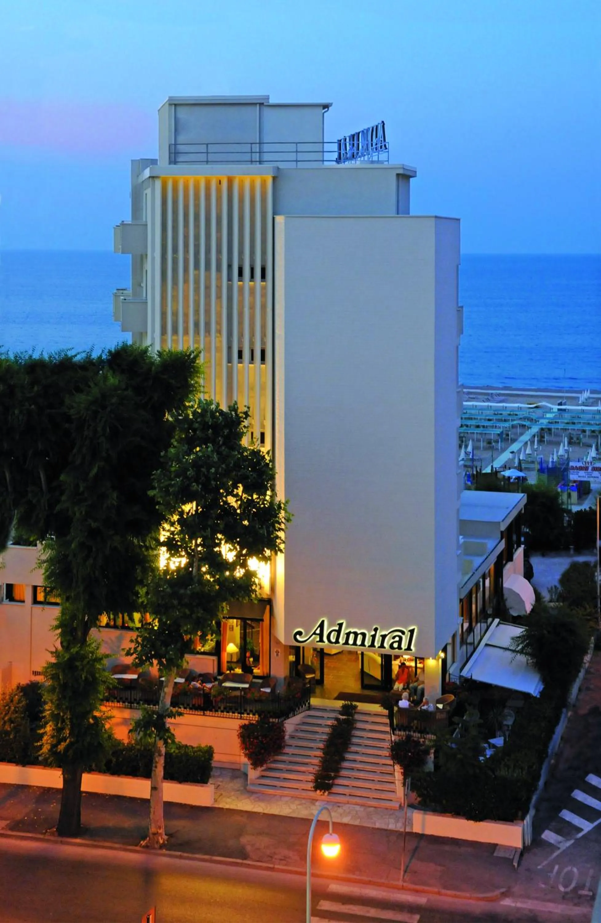 Property building in Hotel Admiral - on the beach