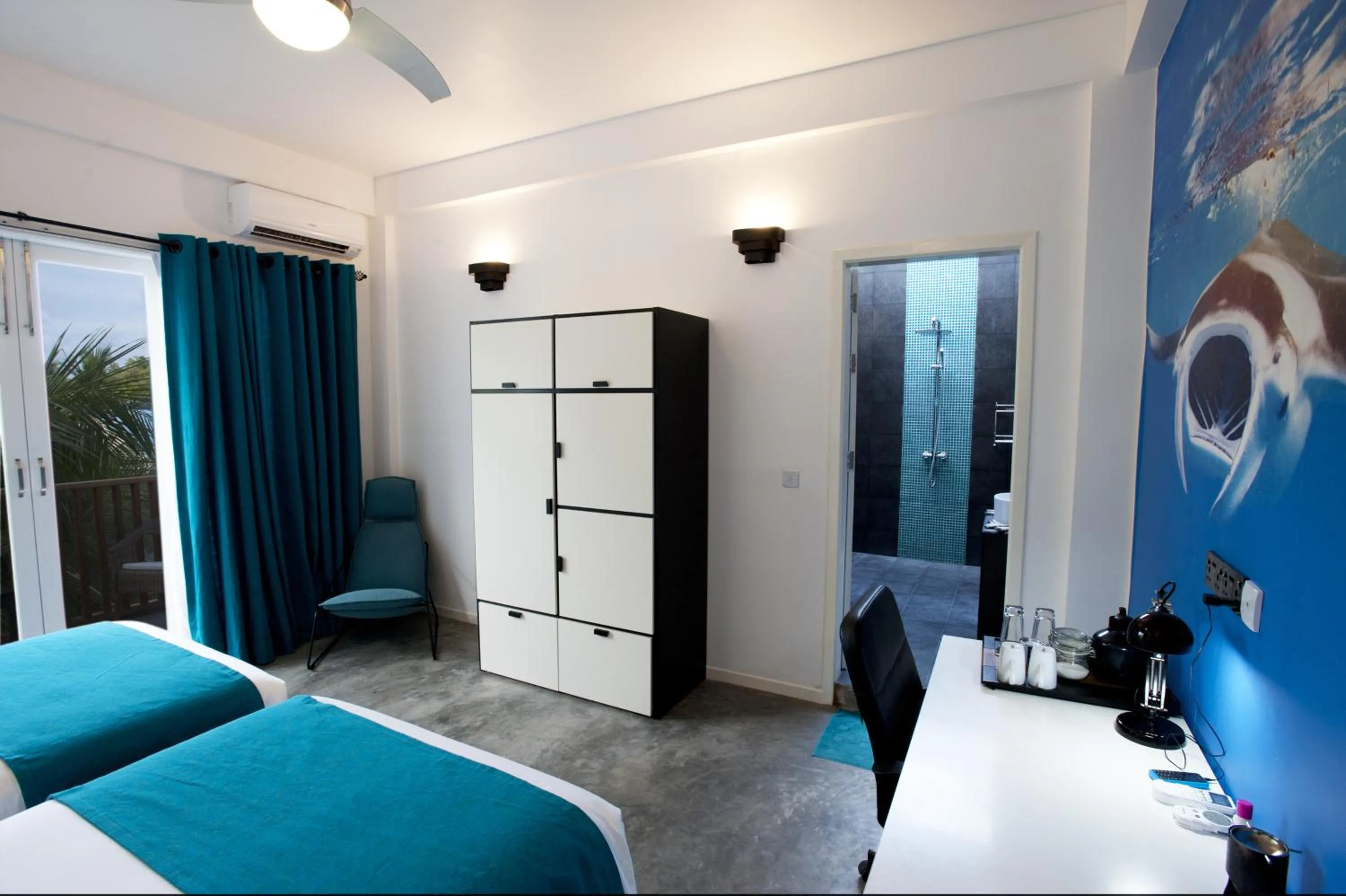 Bedroom, Bed in Boutique Beach All Inclusive Diving Hotel