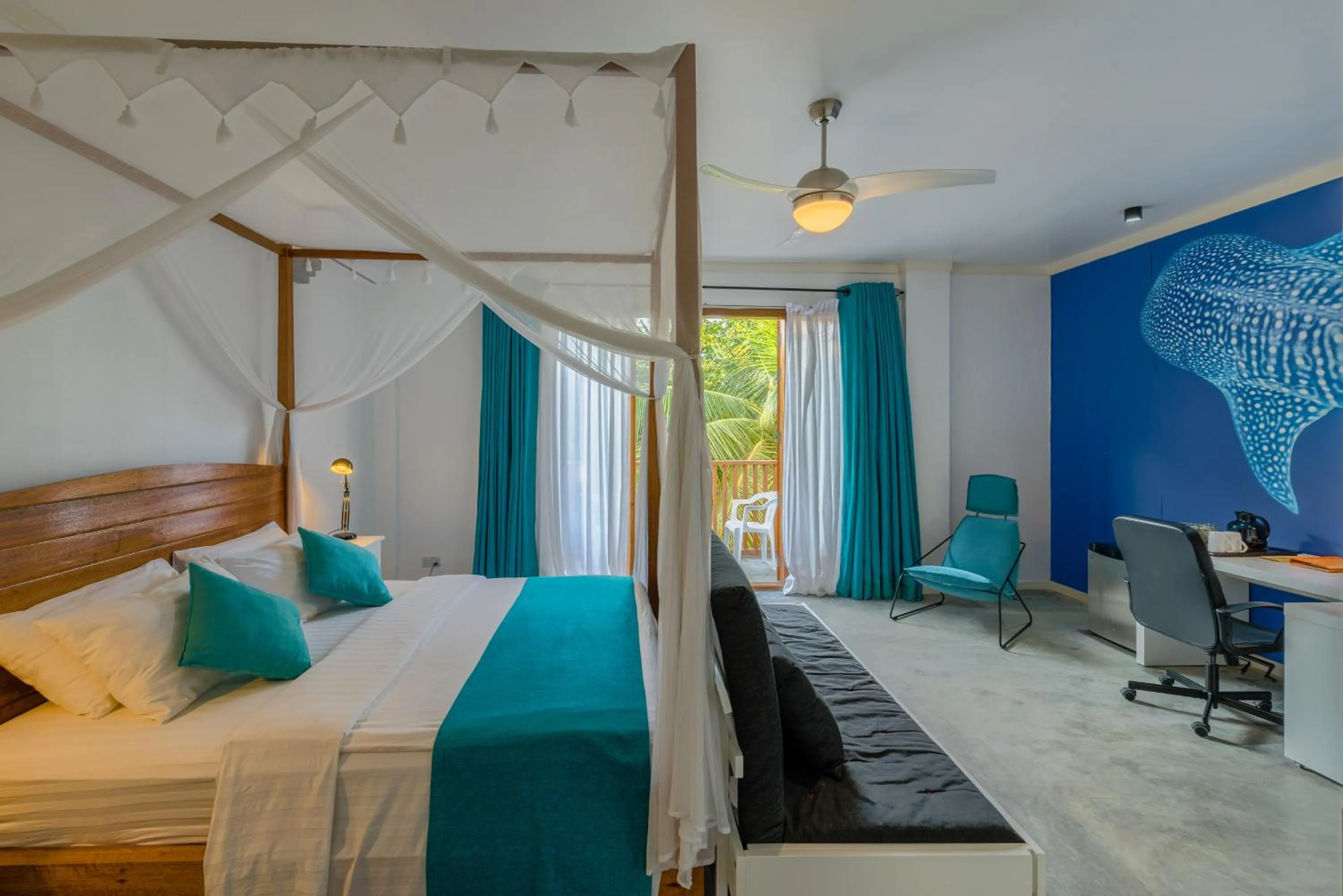 Bedroom, Bed in Boutique Beach All Inclusive Diving Hotel