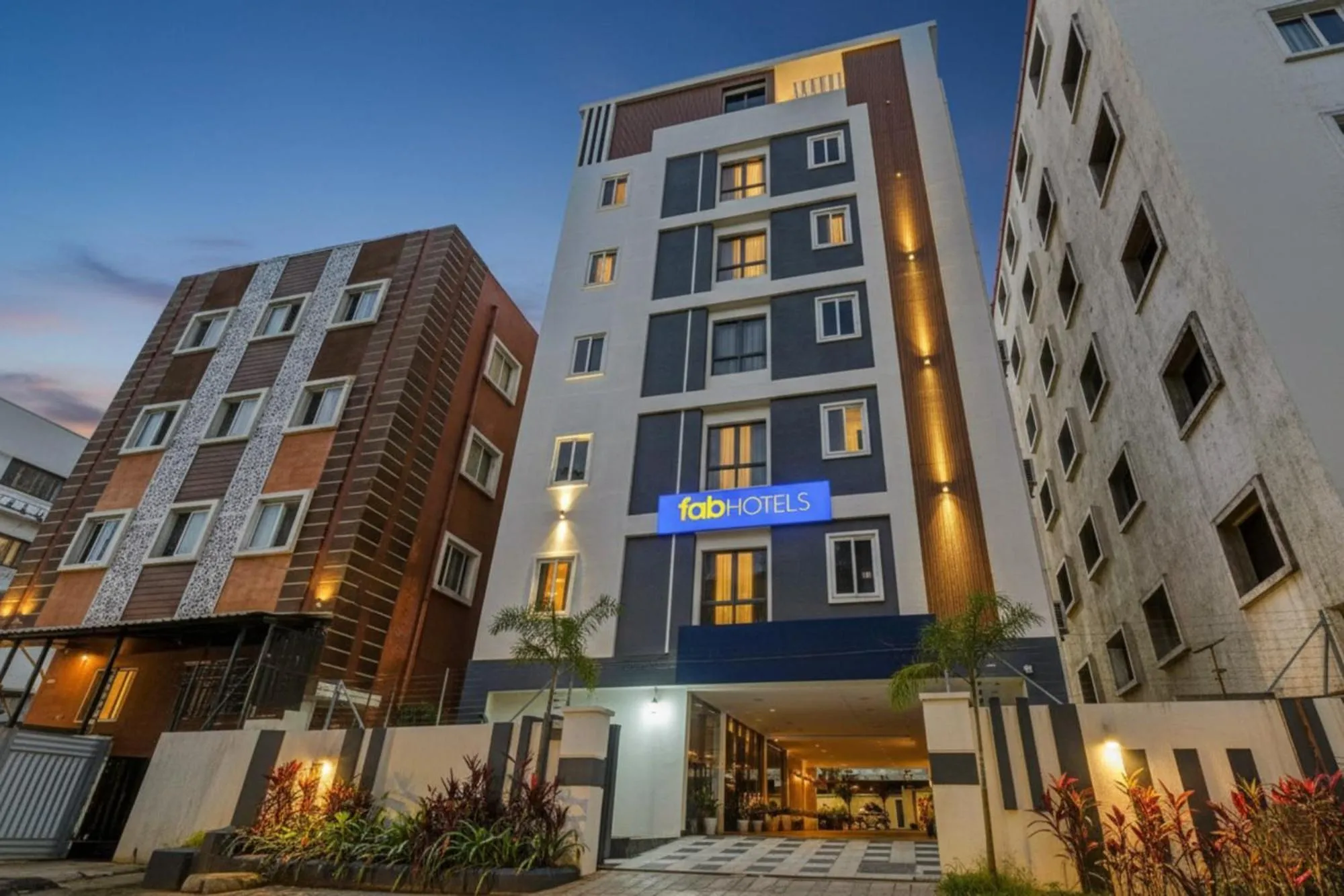 Property building in FabHotel Casa Grand