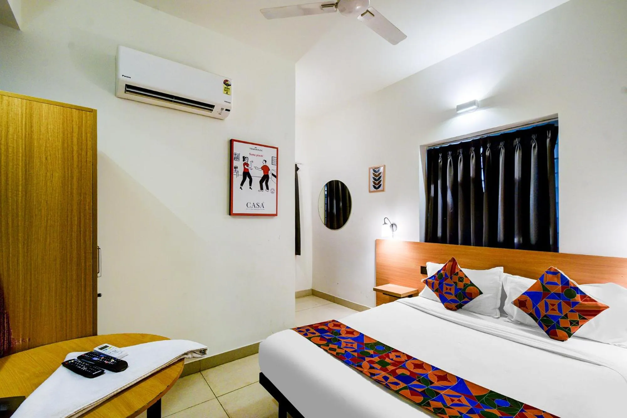 Bed in FabHotel Casa Grand