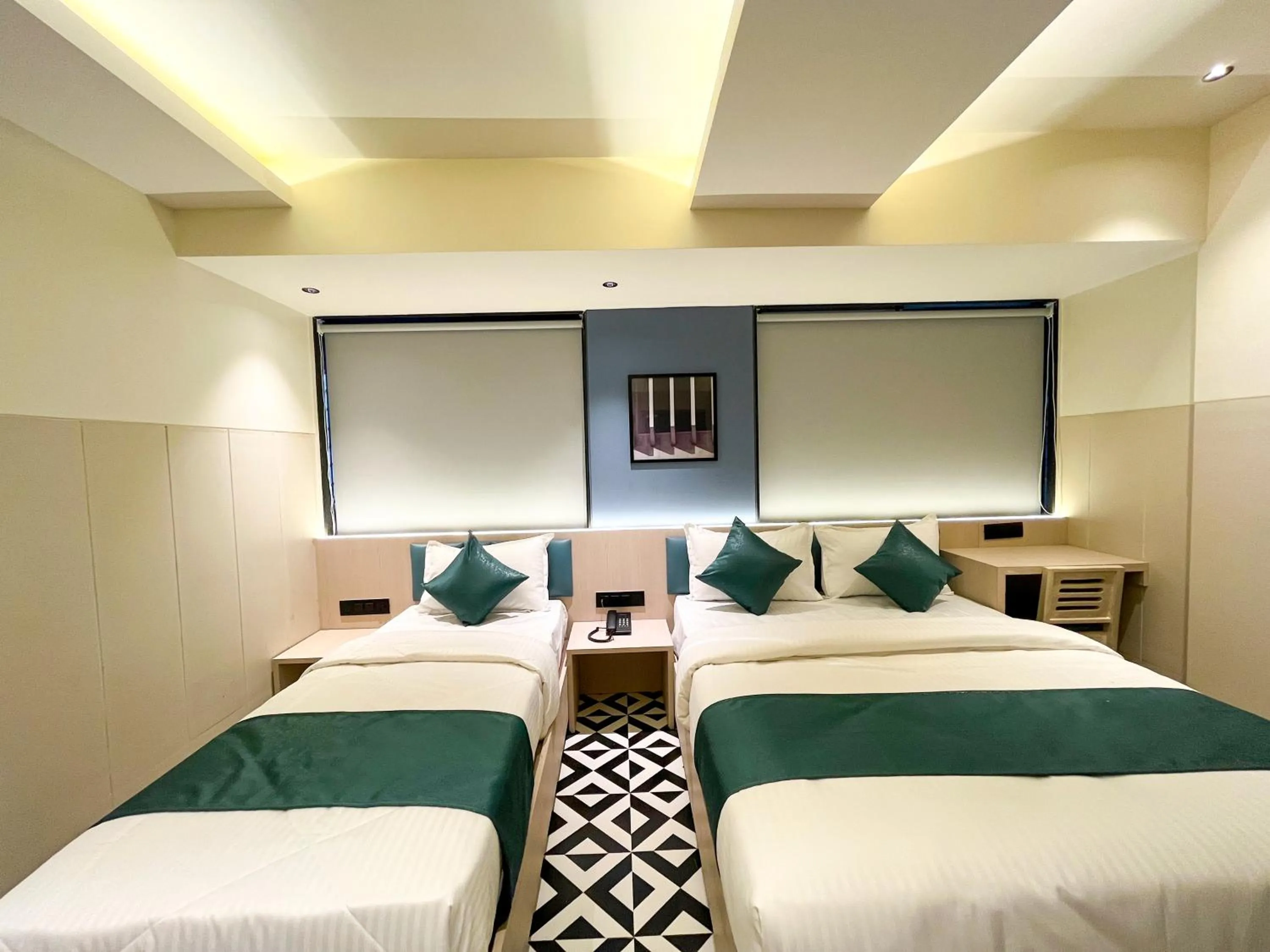 Photo of the whole room, Bed in Bandra Stays