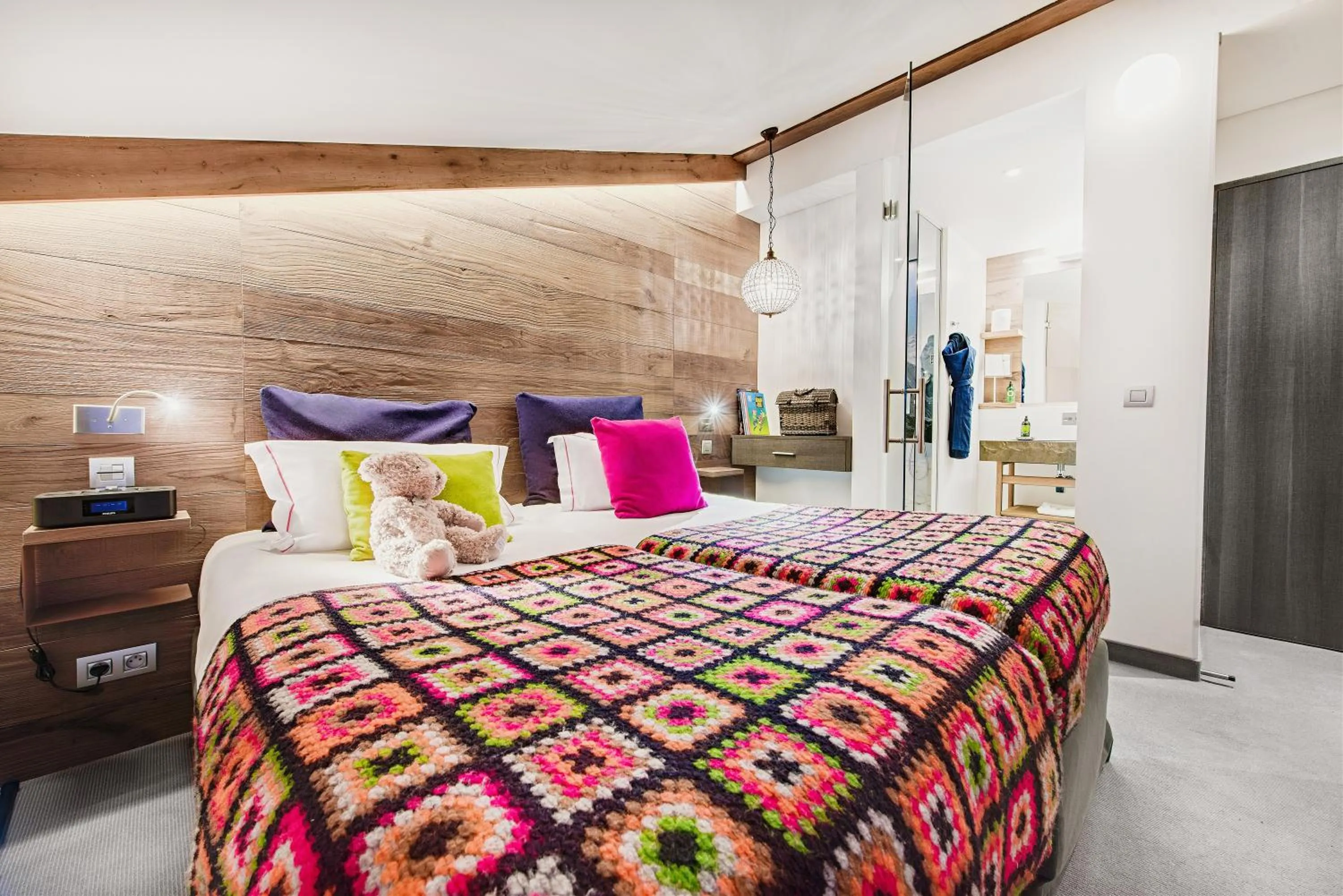 Bed in Hotel Pashmina Le Refuge