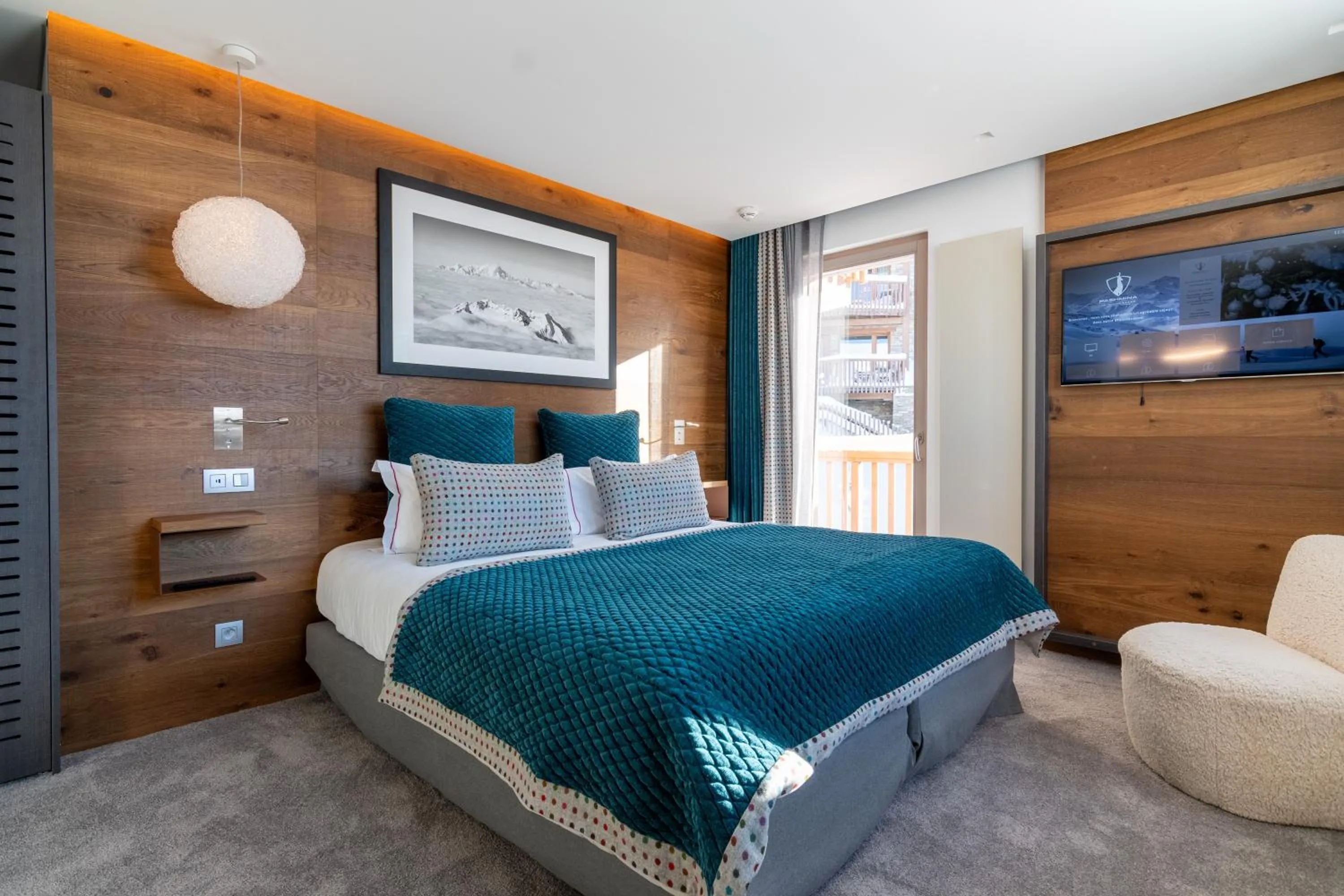 Bed in Hotel Pashmina Le Refuge